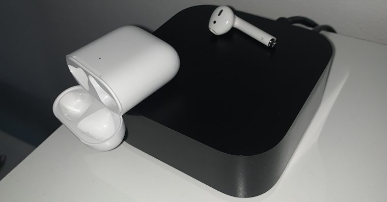 Как подключить airpods к apple tv