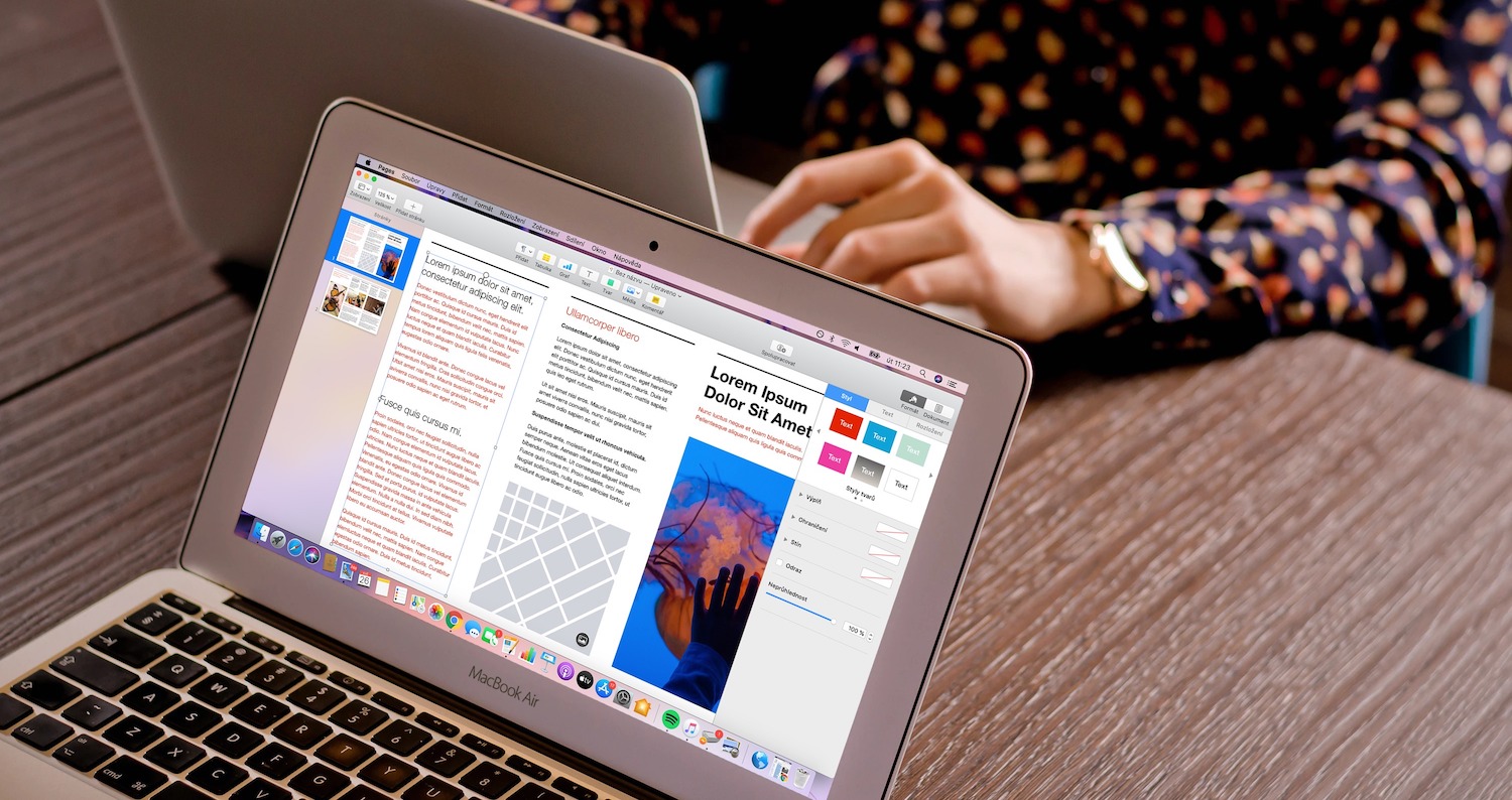 Poznáváme nativní aplikace Applu: Pages pro Mac [2. díl] – Jablíčkář.cz