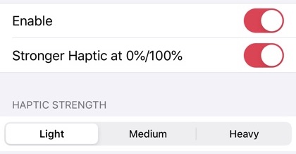 Haptic-Button-tweak haptic button tweak