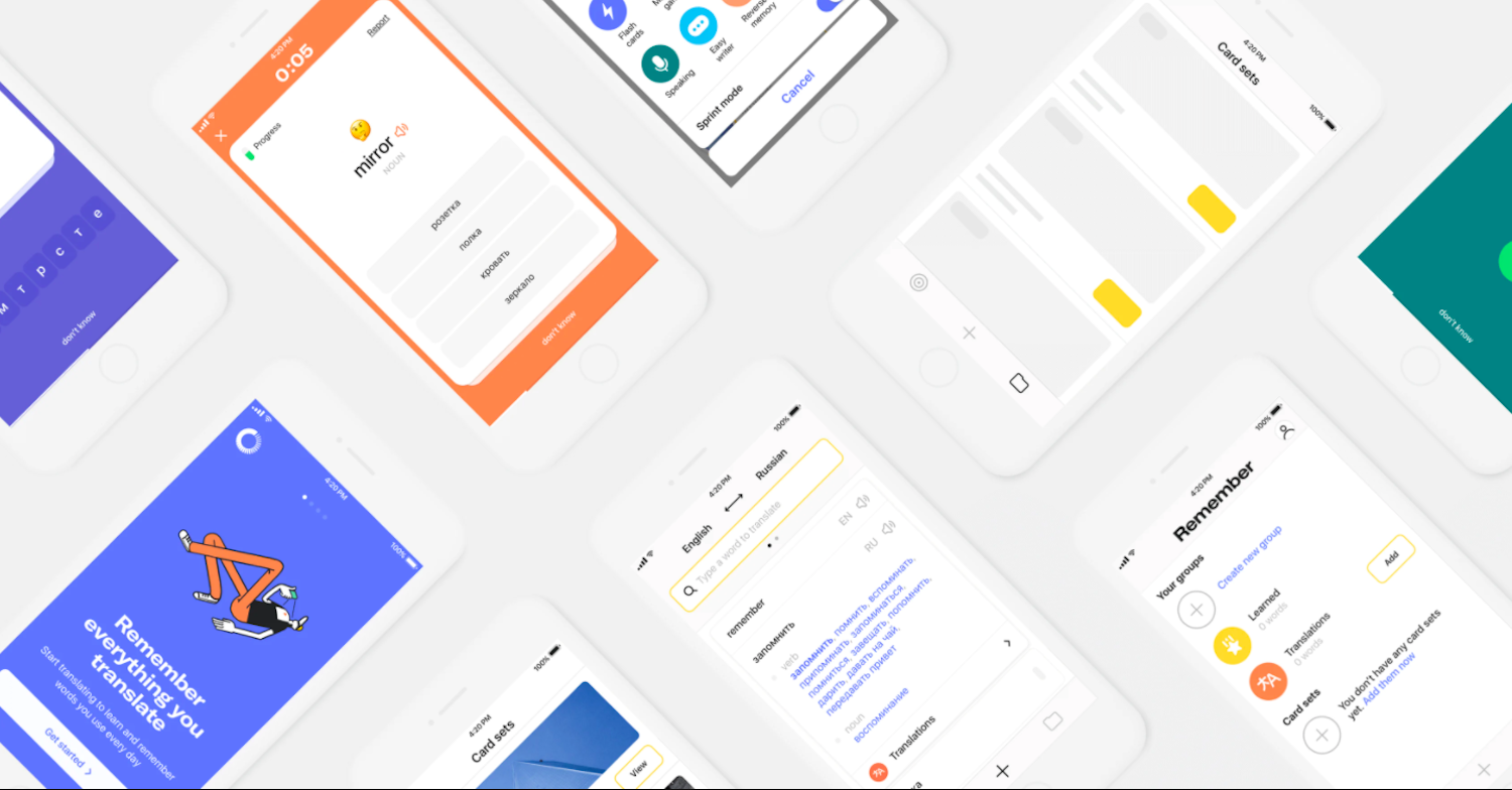 Flashcards by Remember