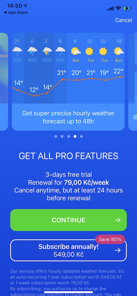 download best weather widget iphone