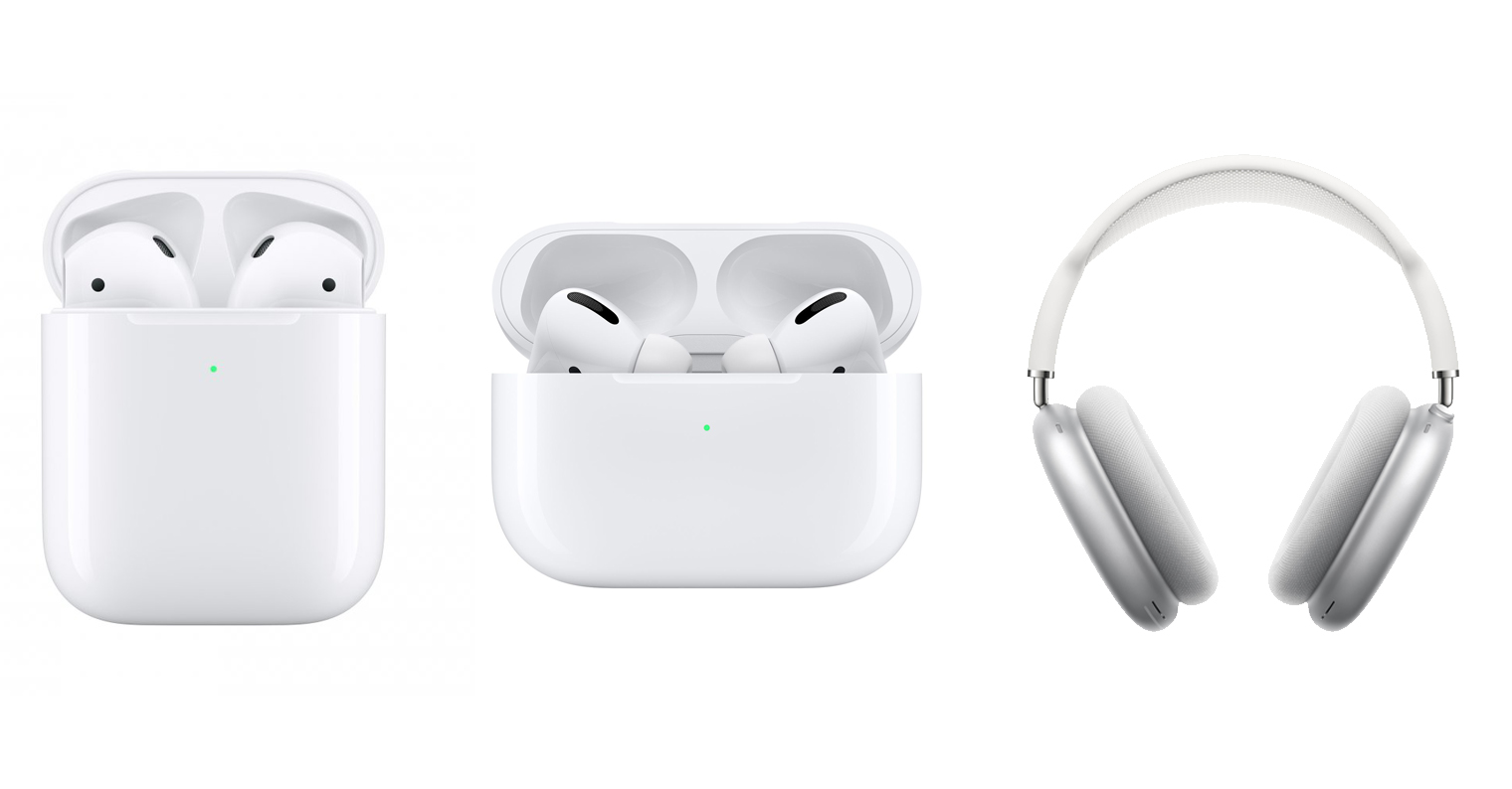 Kompletní srovnání: AirPods vs. AirPods Pro vs. AirPods Max