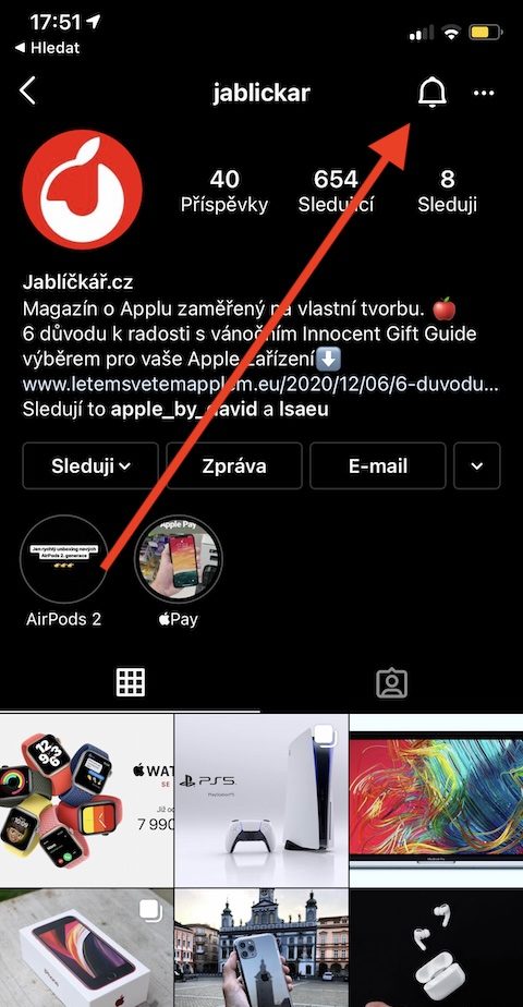 Instagram iOS Tipy Triky