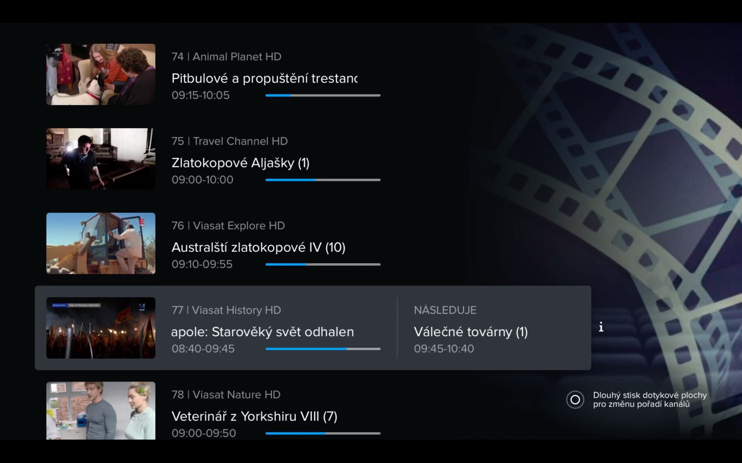 Telly recenze tvOS 2 Telly recenze tvOS