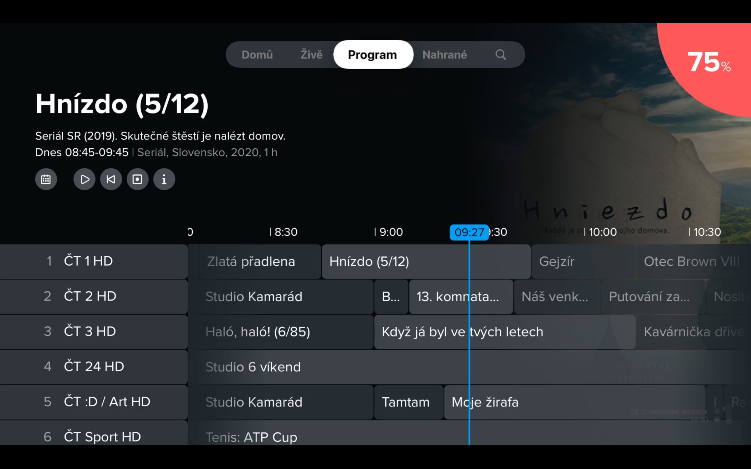 Telly recenze tvOS 3 Telly recenze tvOS