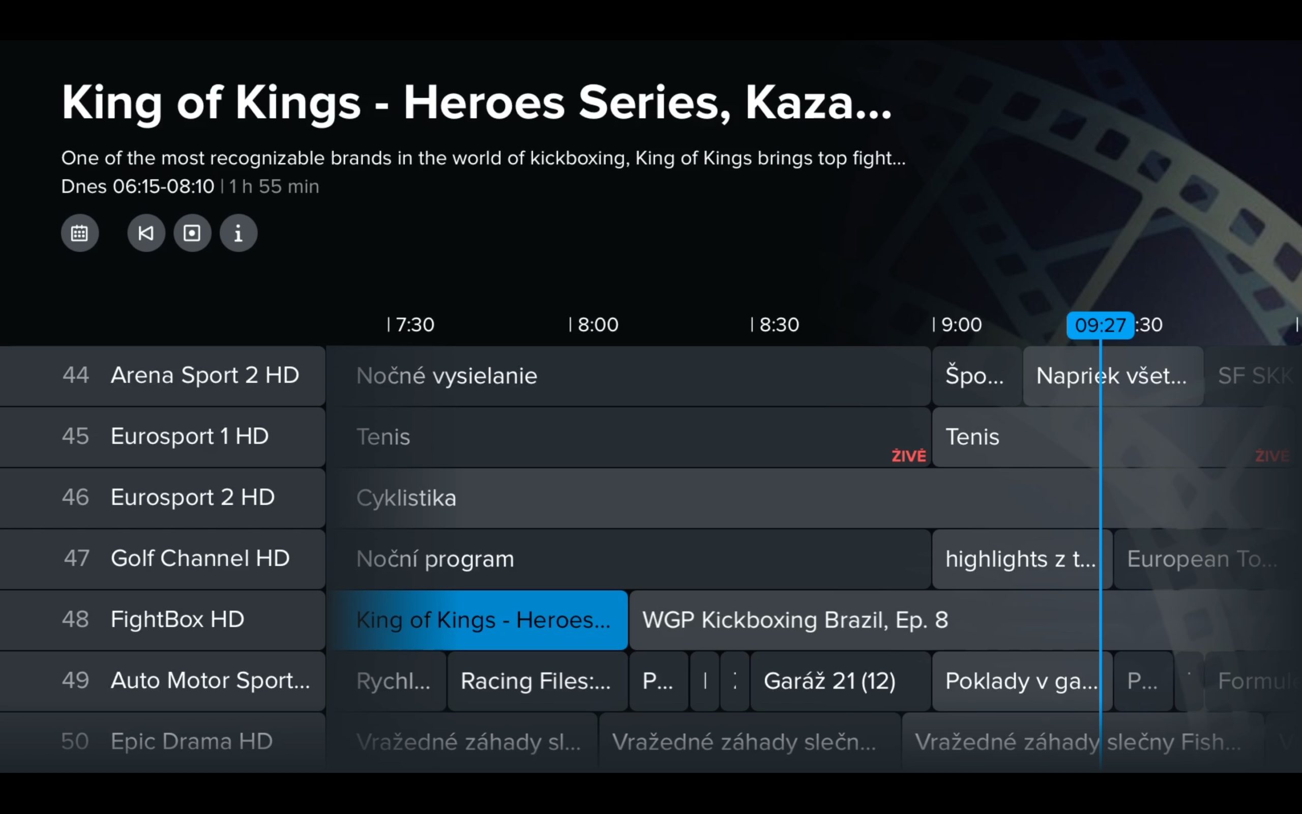 Telly recenze tvOS 4 Telly recenze tvOS