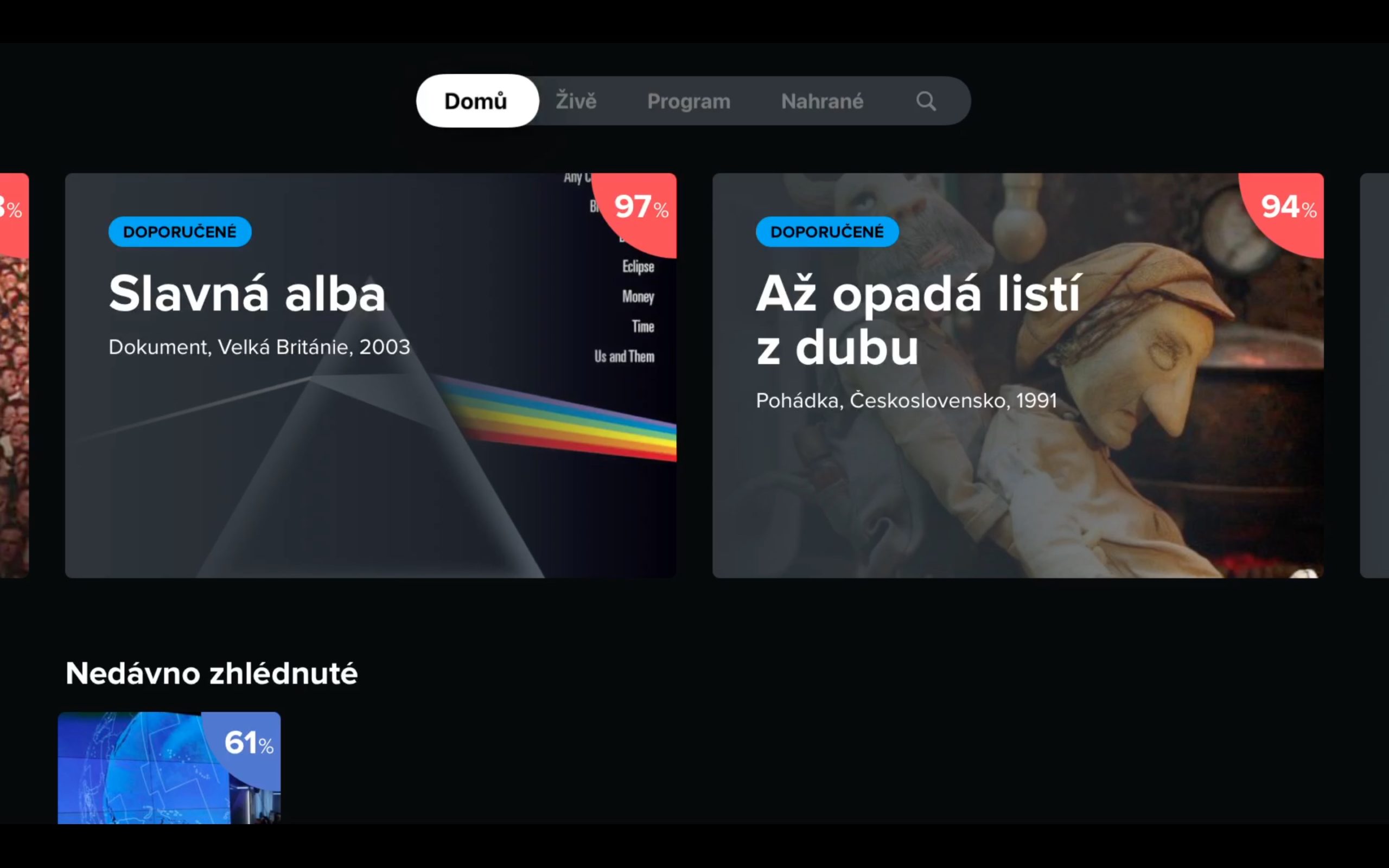 Telly recenze tvOS 6 Telly recenze tvOS