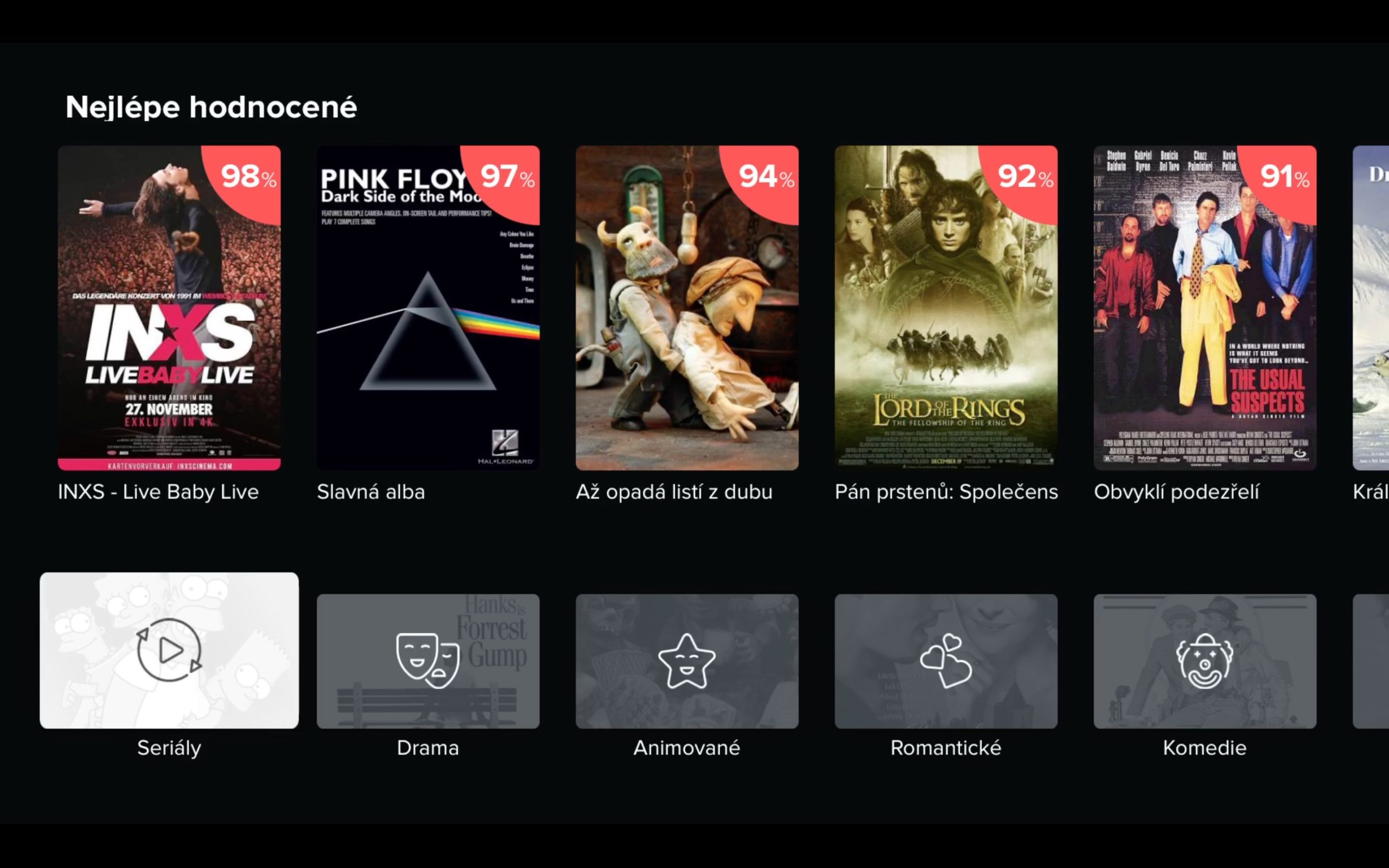 Telly recenze tvOS 7 Telly recenze tvOS