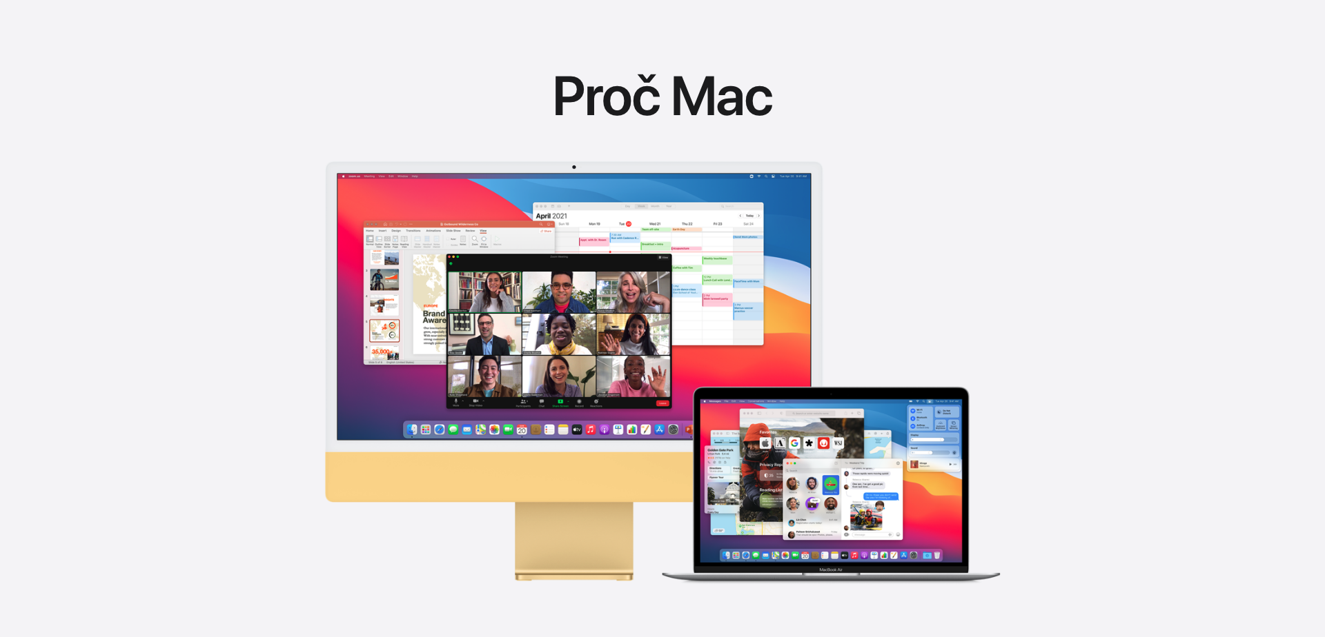 Proč Mac cover