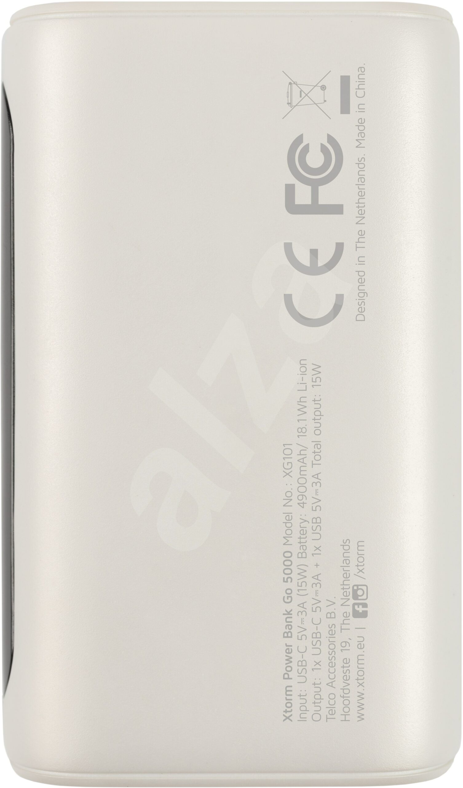 5 Xtorm USB-C Power Bank Go 5000mAh - Arctic White 4