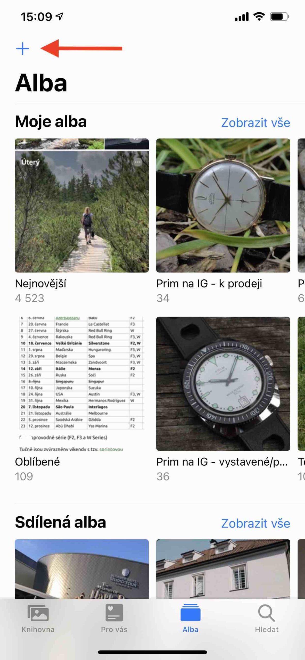 1 Vytvoření alba2