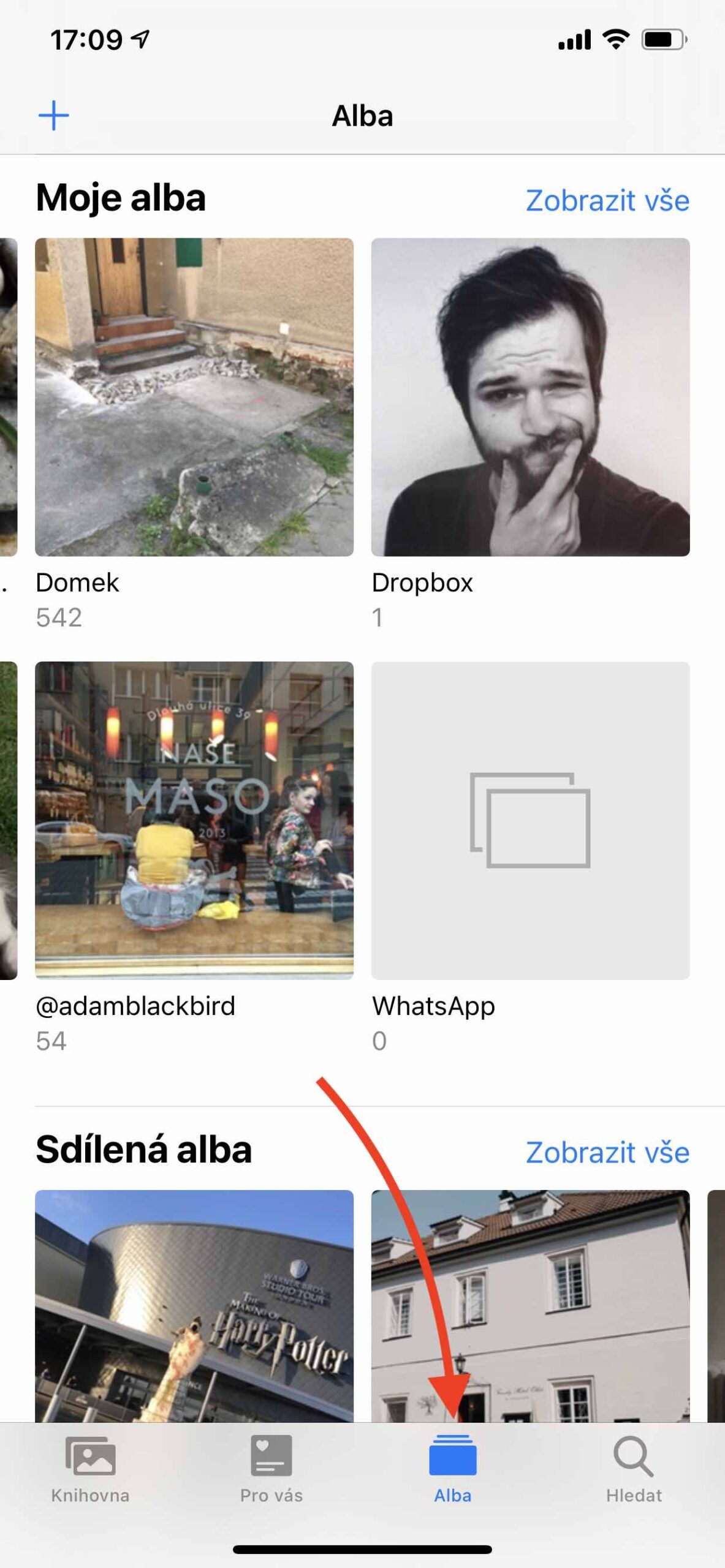 Procházení fotek podle místa 1