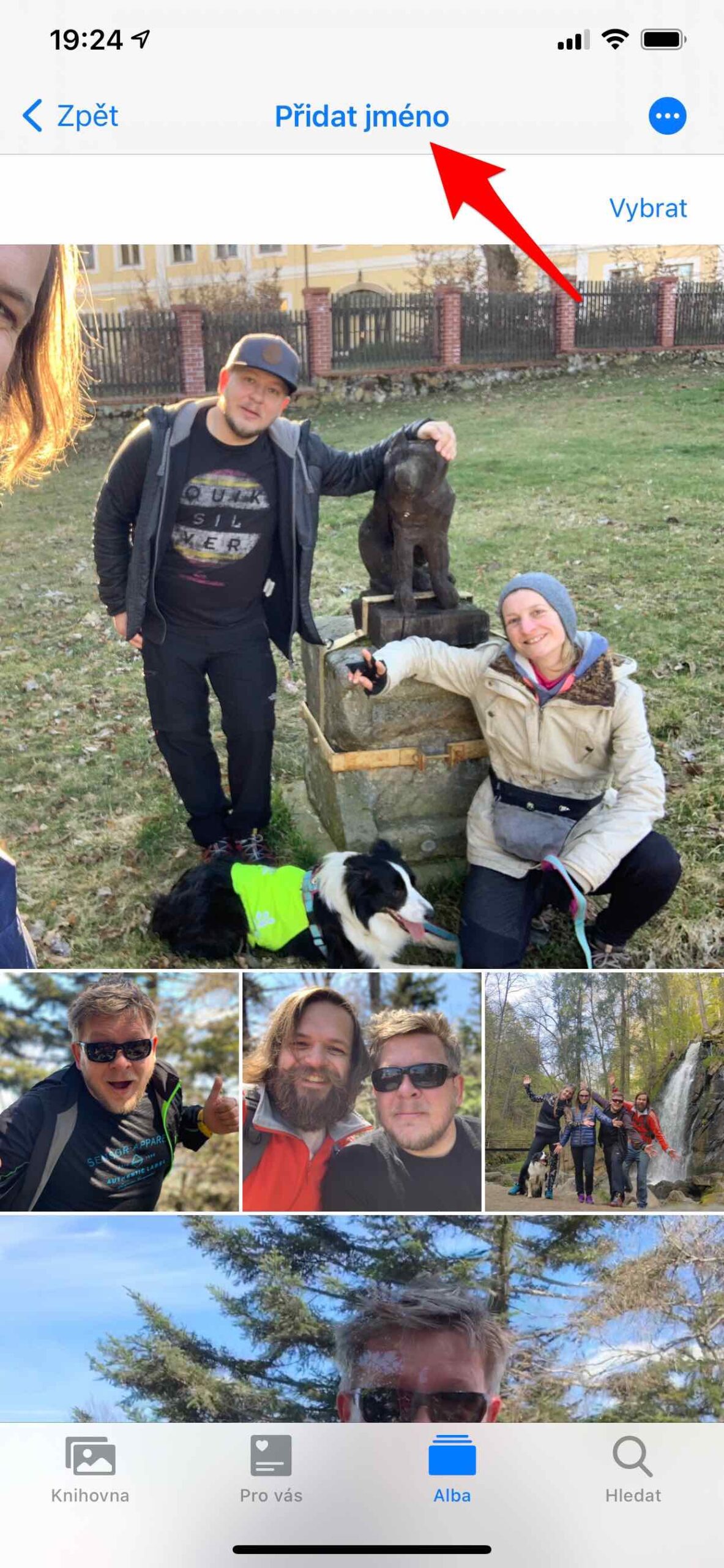 Přidání osoby 2