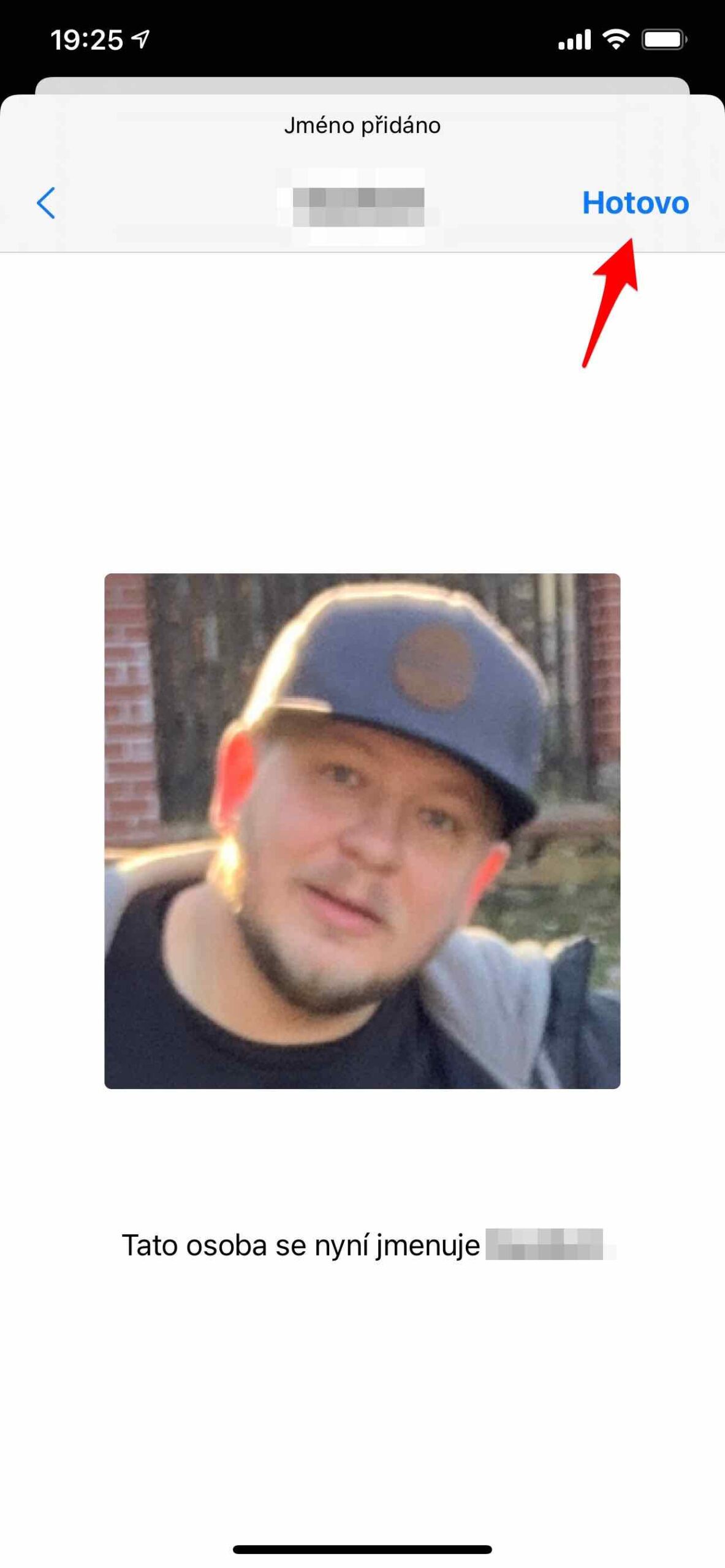 Přidání osoby 4