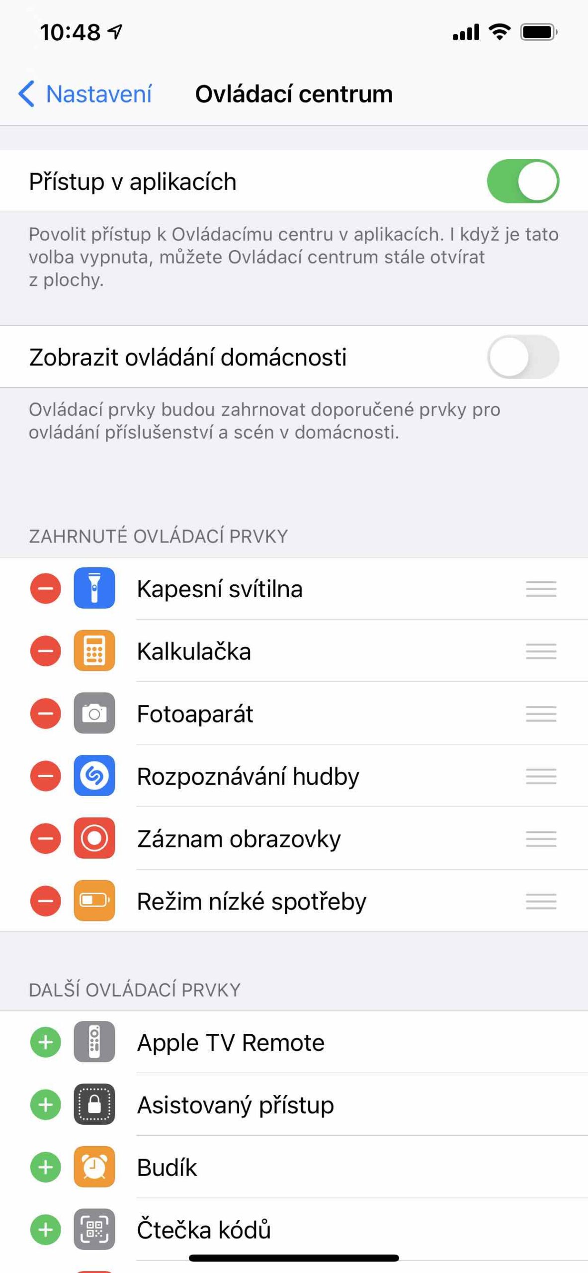 Režim nízké spotřeby 12