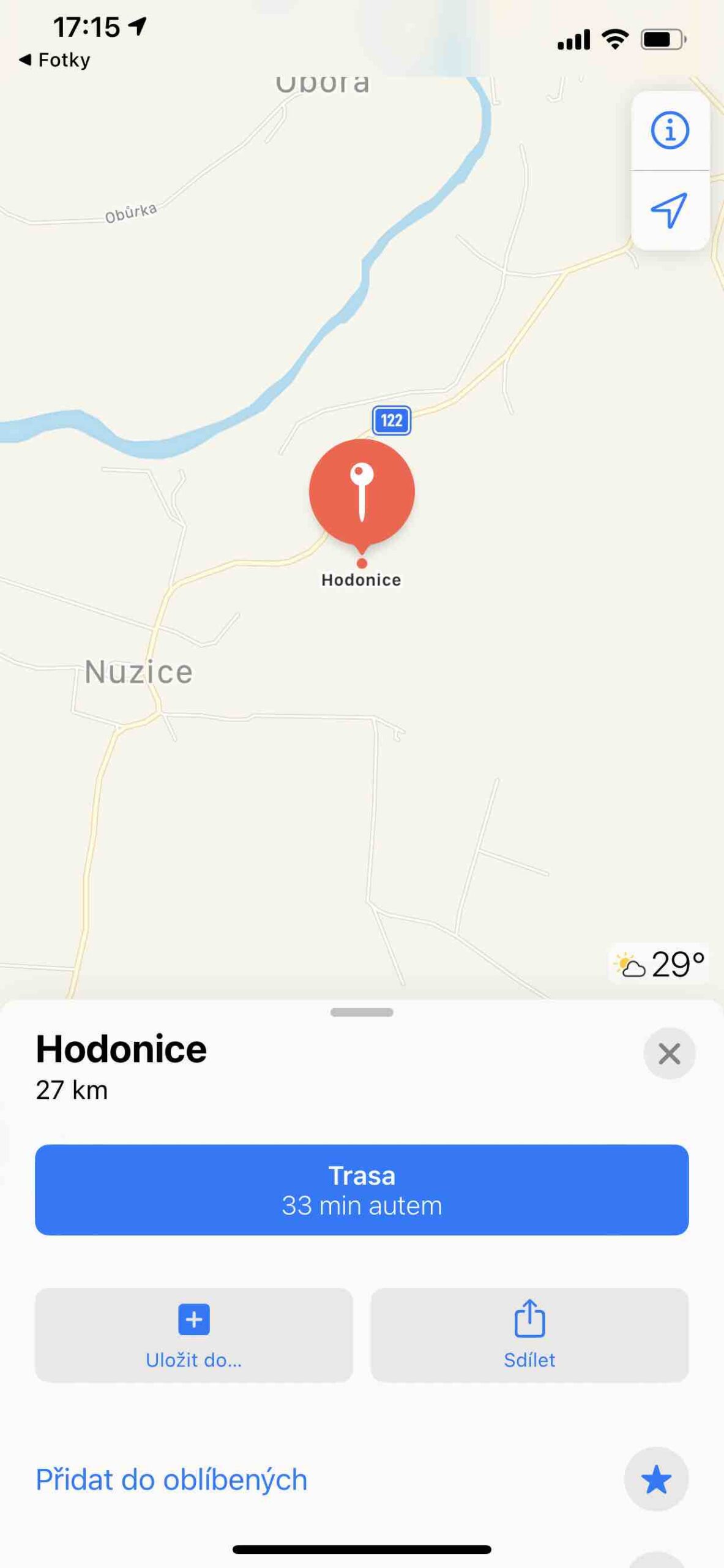 Zobrazení místa pořízení fotky 5