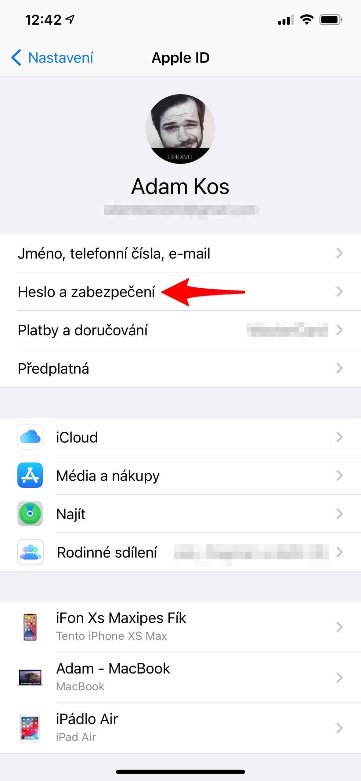 1 Jak resetovat heslo Apple ID na iPhonu 3 zabezpečení