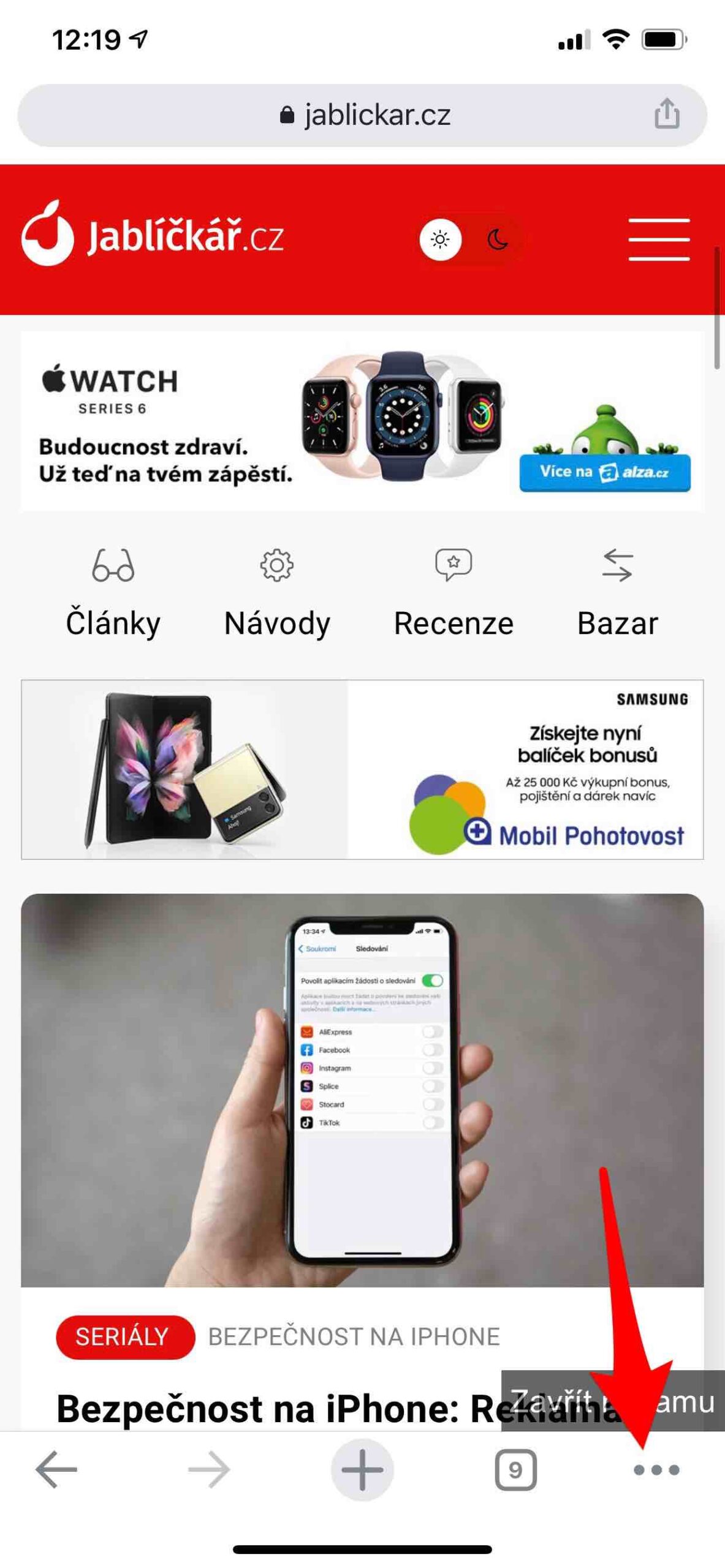 Anonymní procházení webu v Chromu