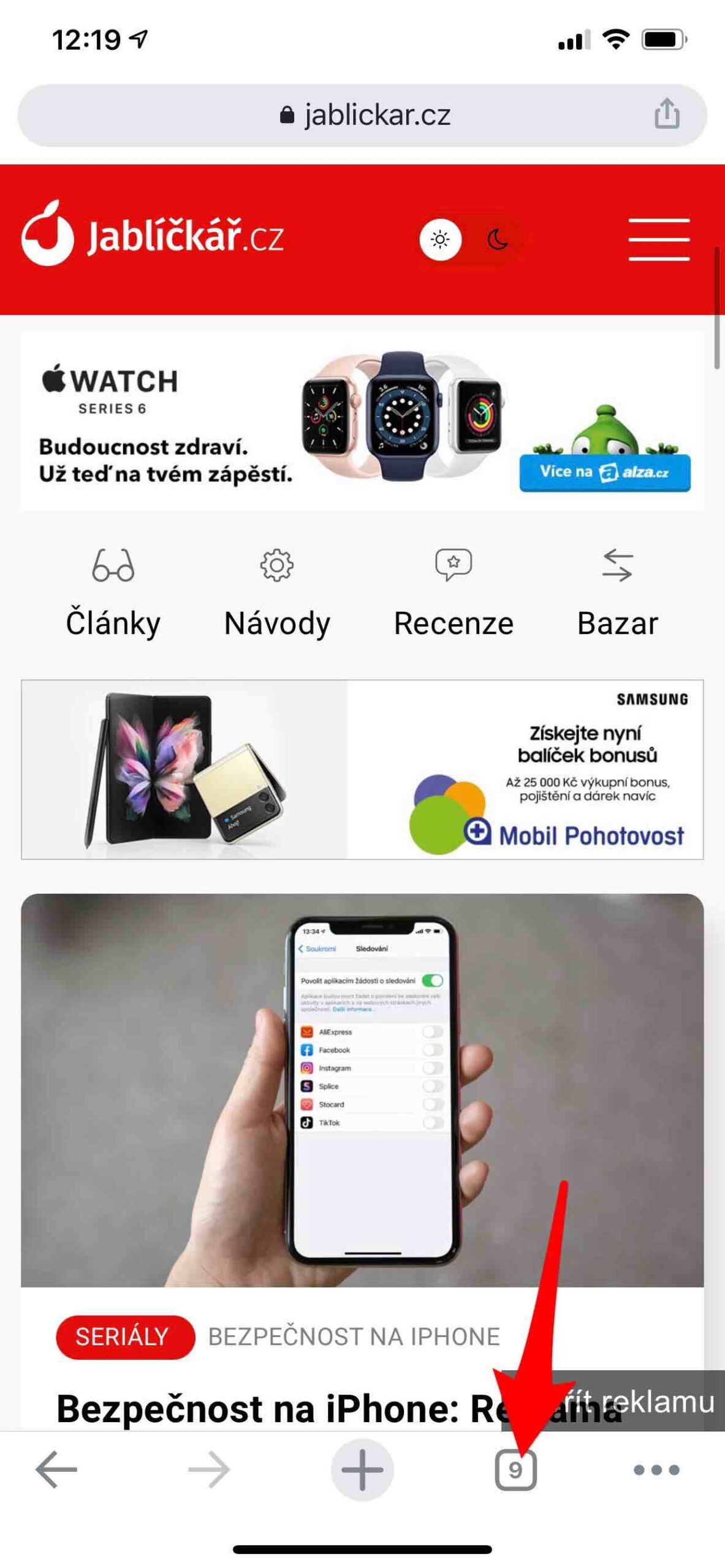 Anonymní procházení webu v Chromu