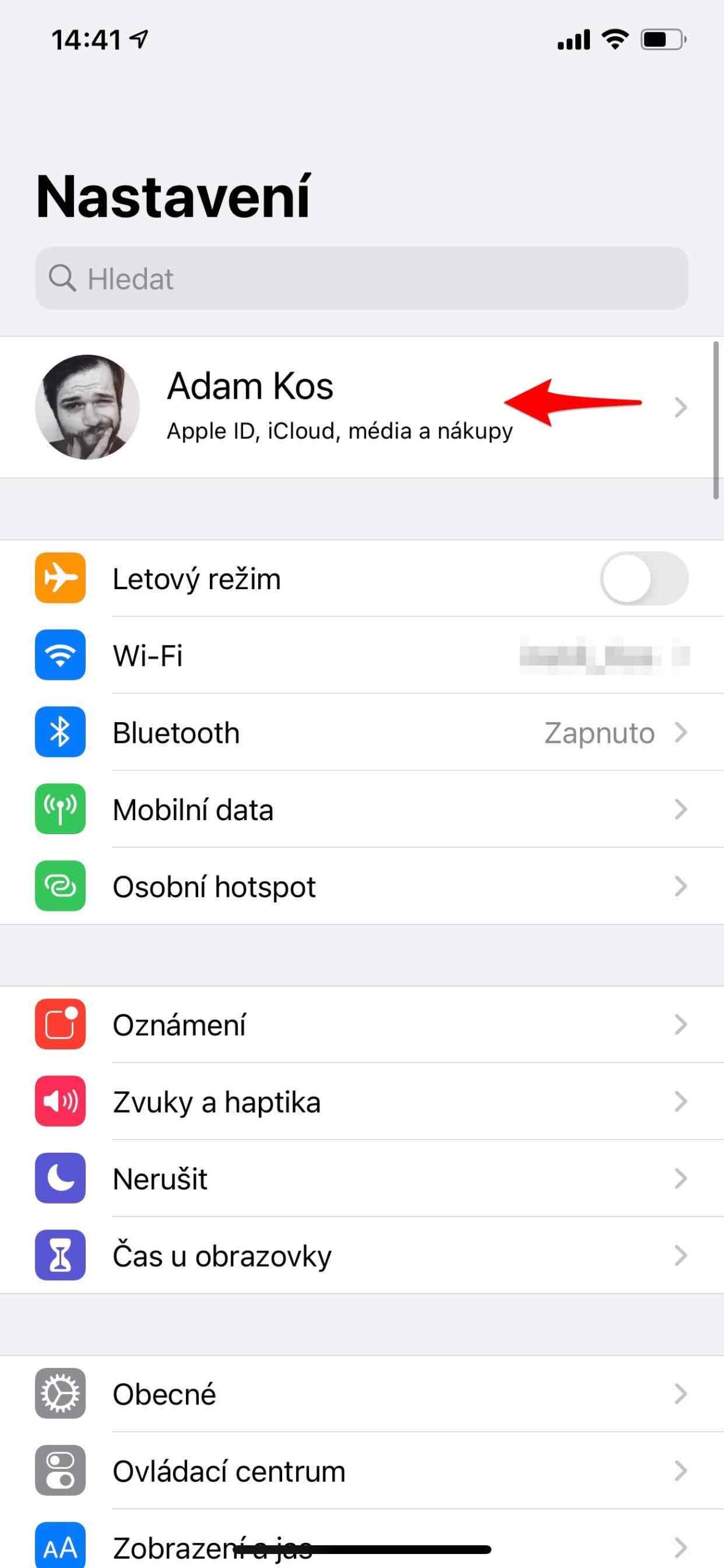 Apple ID zabezpečení
