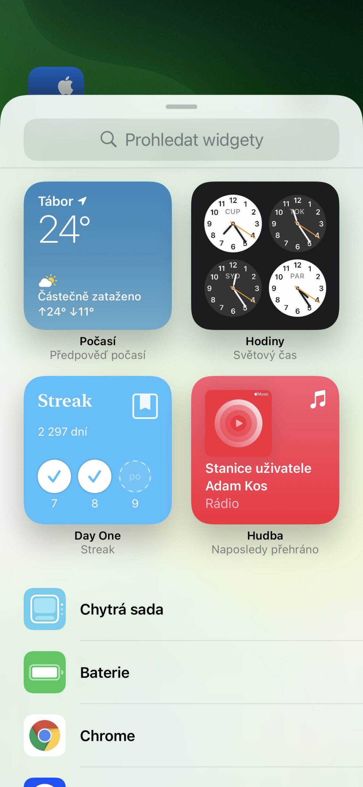 MagSafe baterie 3 Widget baterie