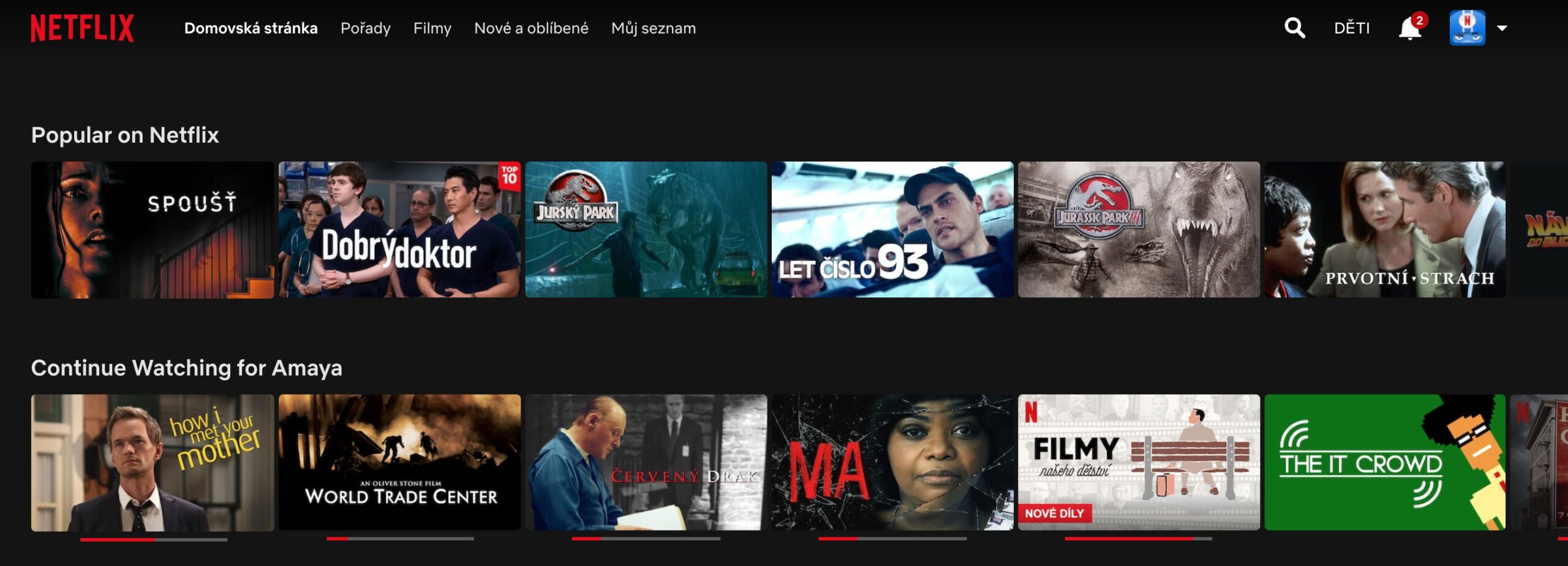 Netflix ucast na testovani