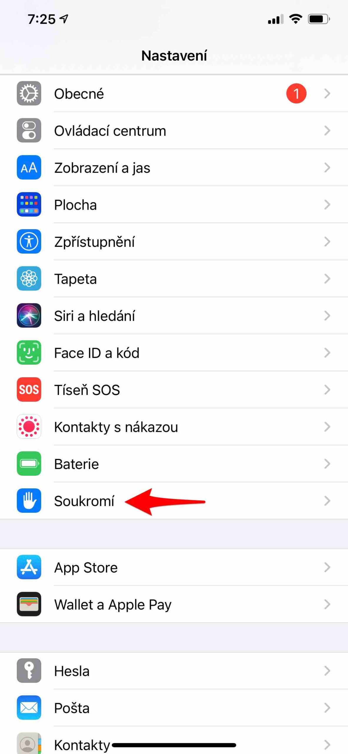 Bezpečnost na iPhone