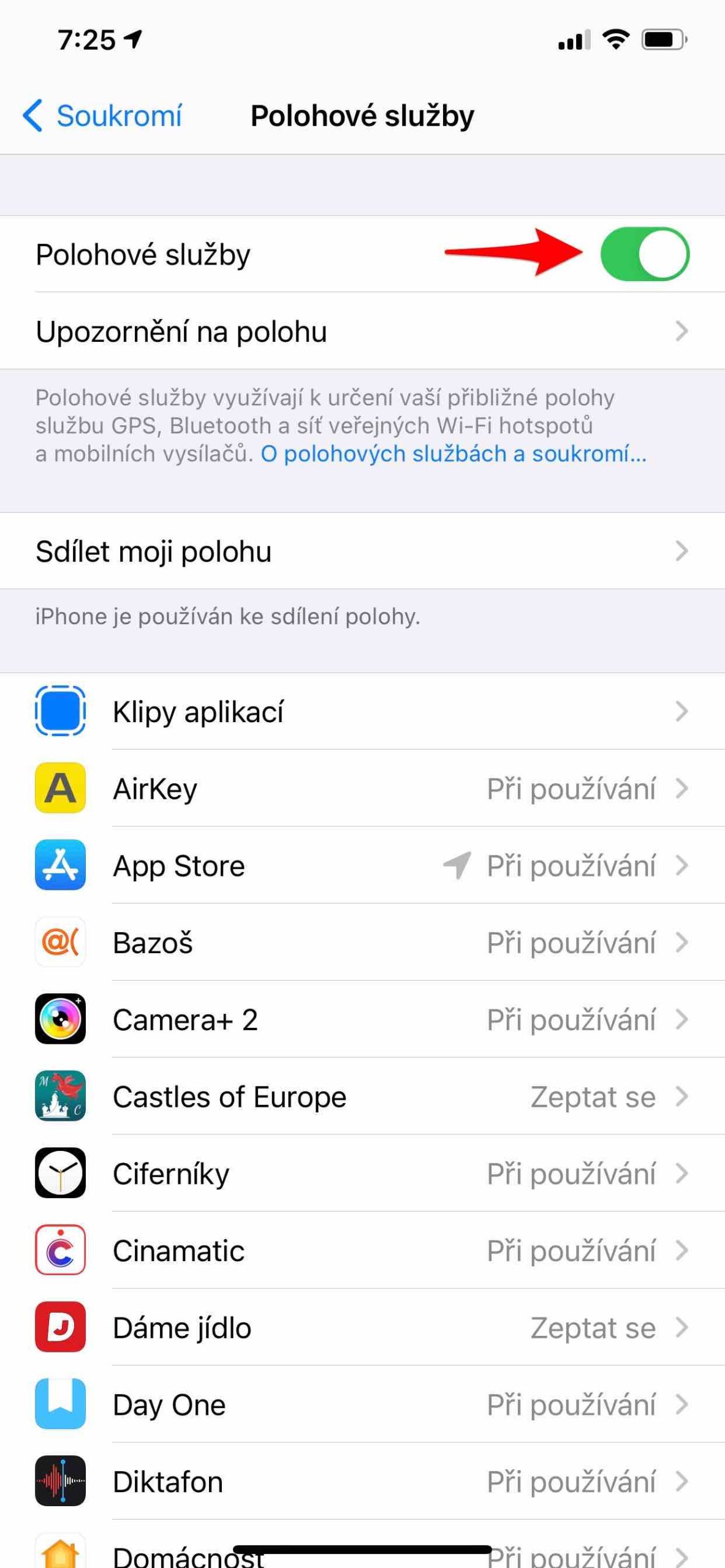 Bezpečnost na iPhone