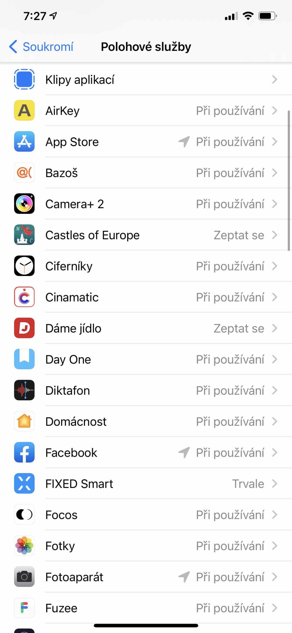 Bezpečnost na iPhone