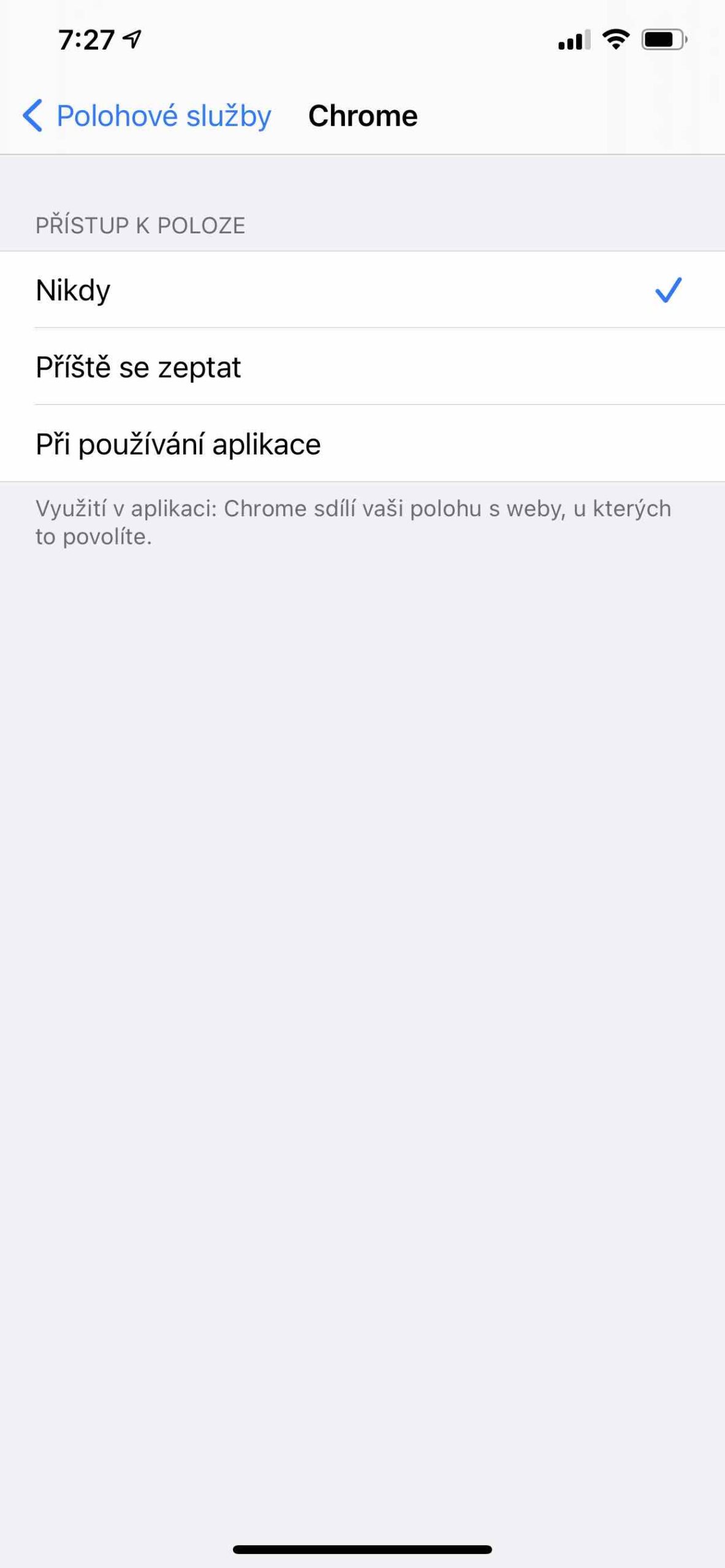 Bezpečnost na iPhone