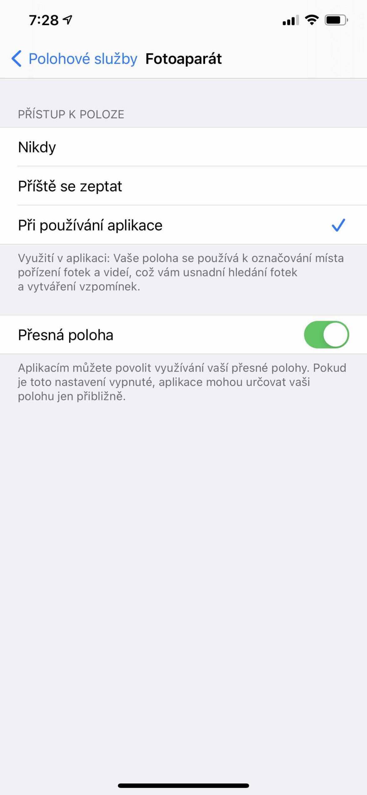 Bezpečnost na iPhone
