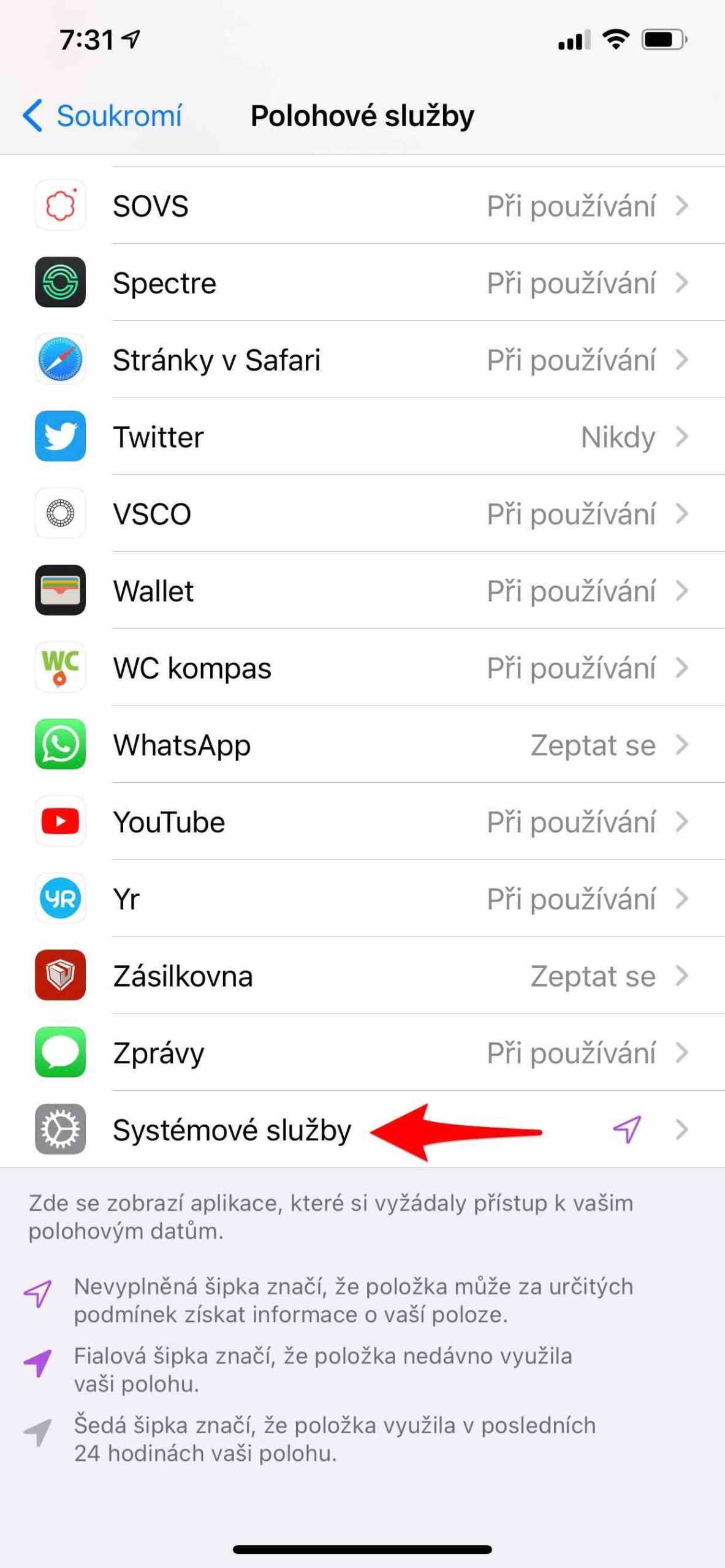 Bezpečnost na iPhone