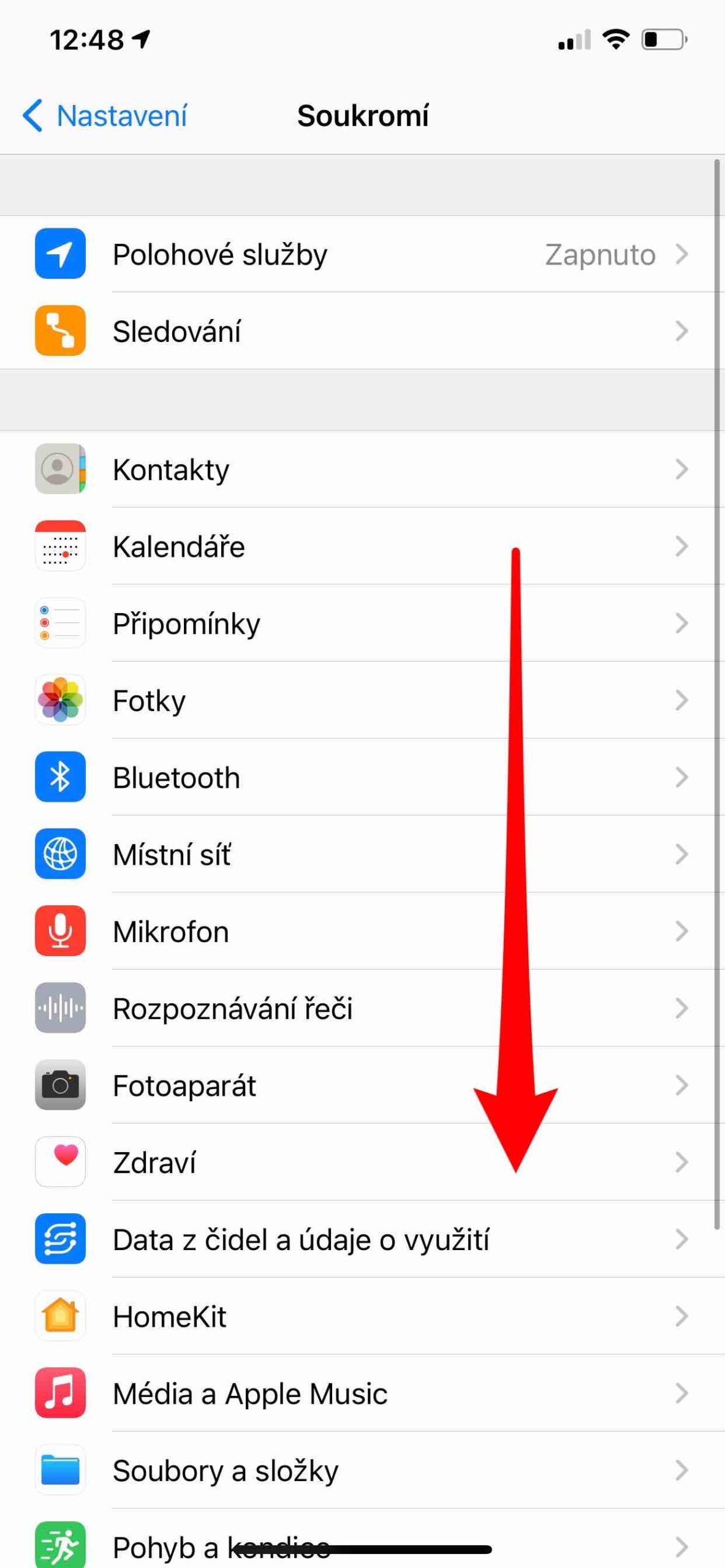 Bezpečnost na iPhone
