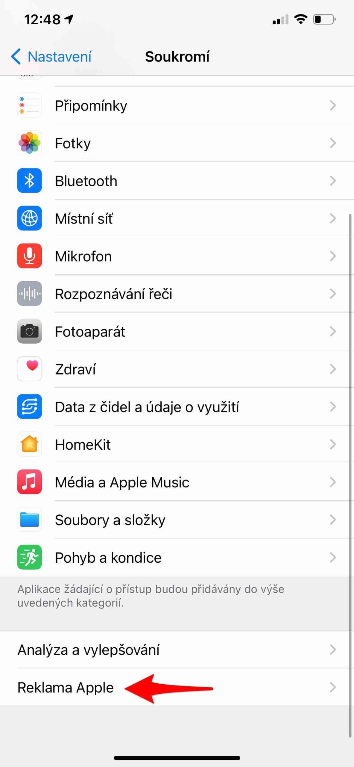 Bezpečnost na iPhone