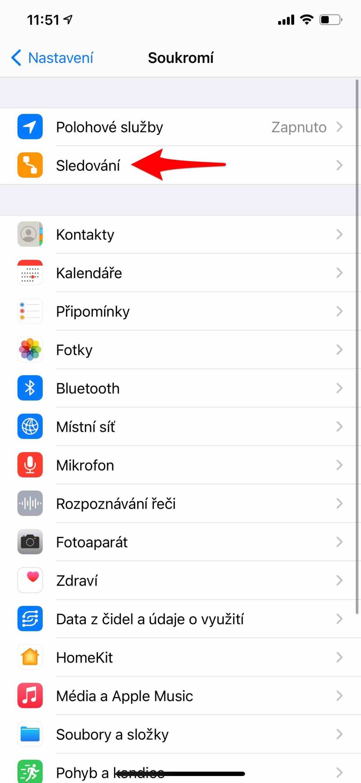 Bezpečnost na iPhone