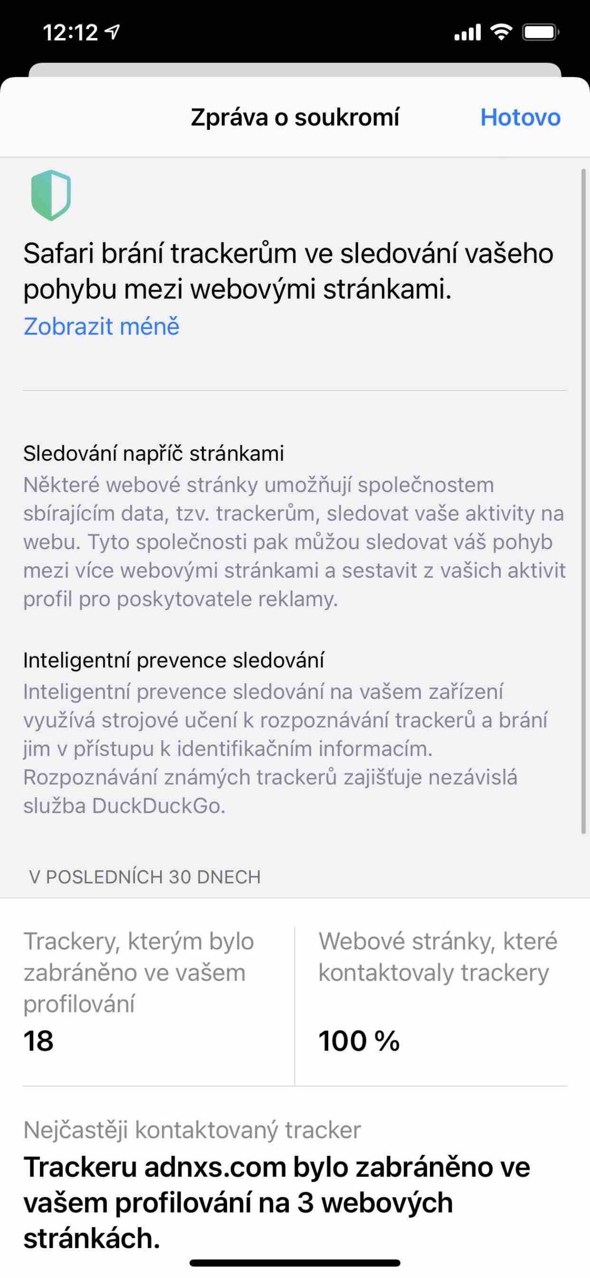 Bezpečnost na iPhone