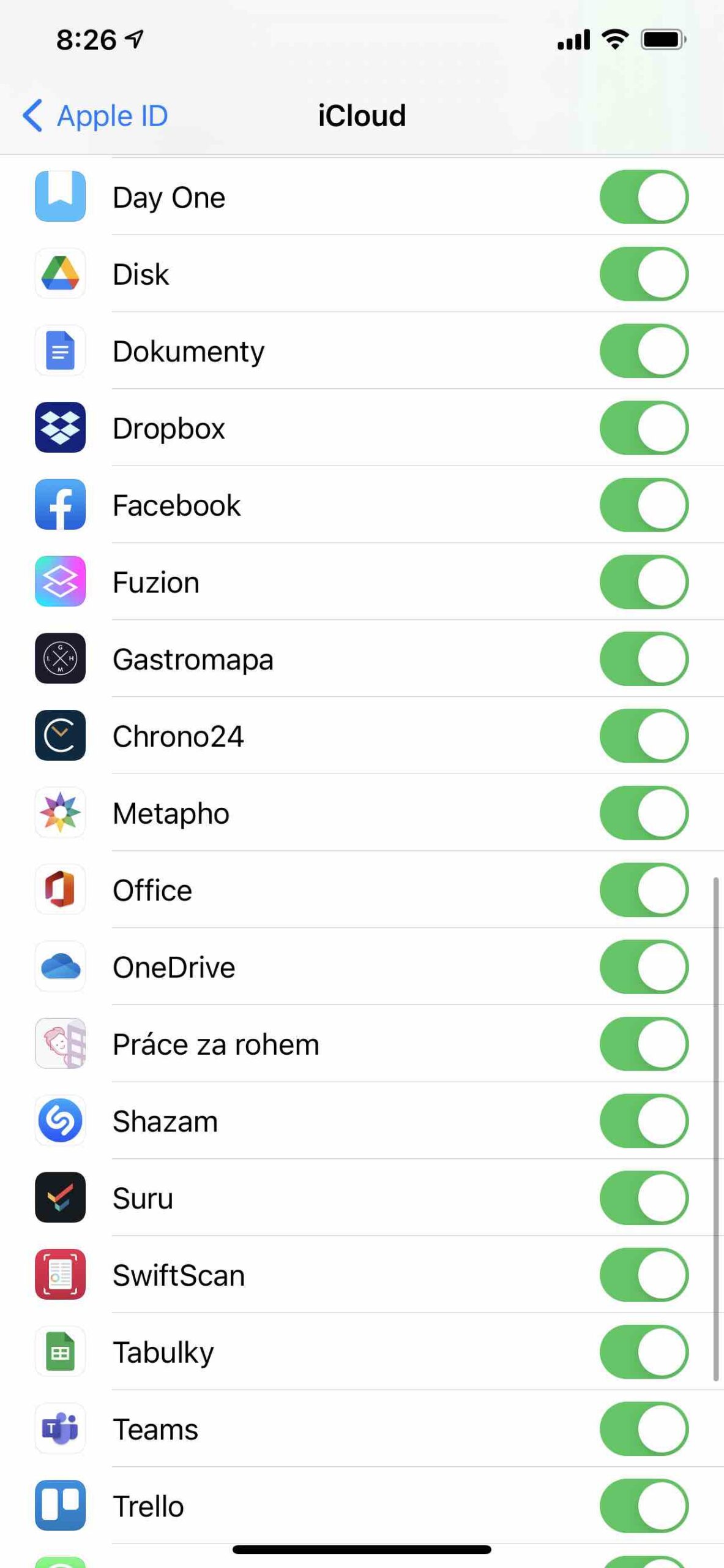 Přístup aplikací k informacím o vás