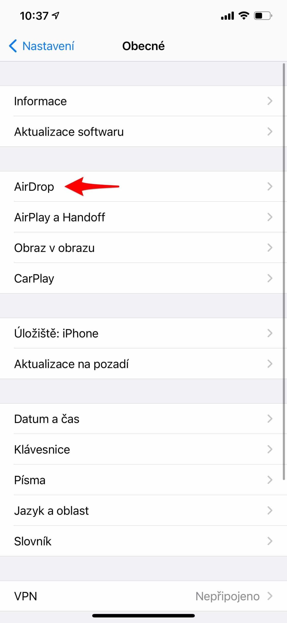 Jak sdílet hesla z iPhonu AirDropem