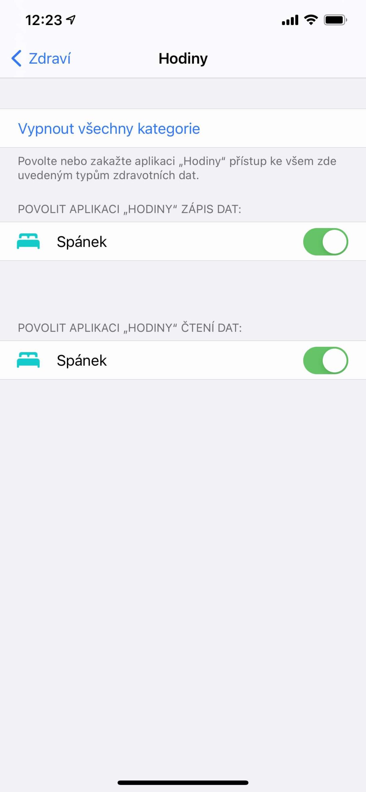 Povolení a zamítnutí přístupu