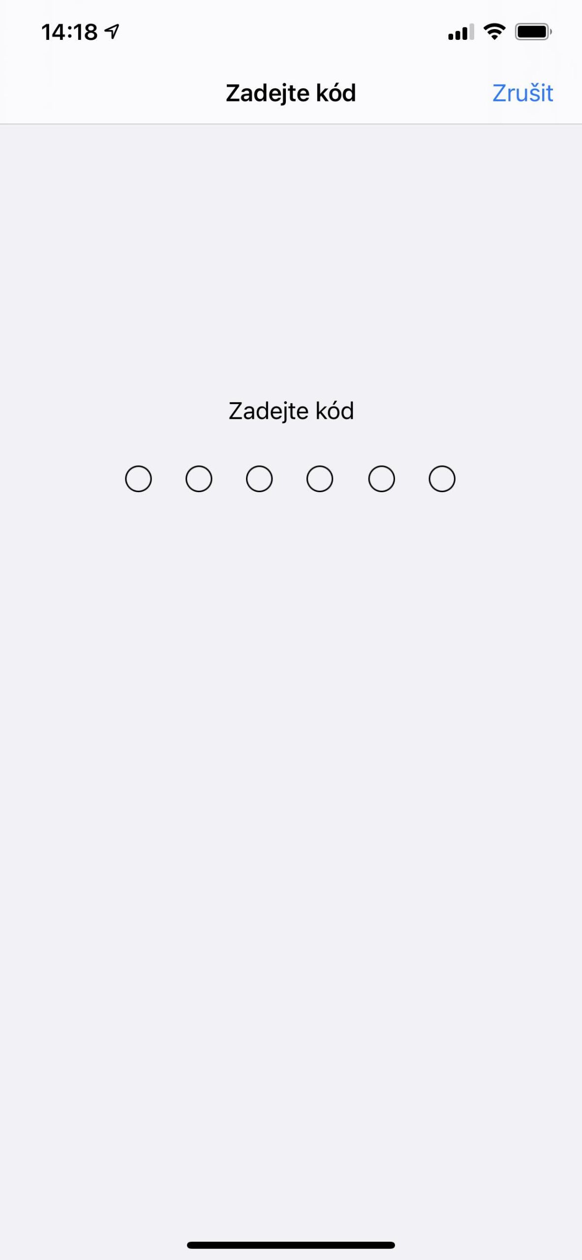 Ovládání iPhonu s uzamčenou obrazovkou