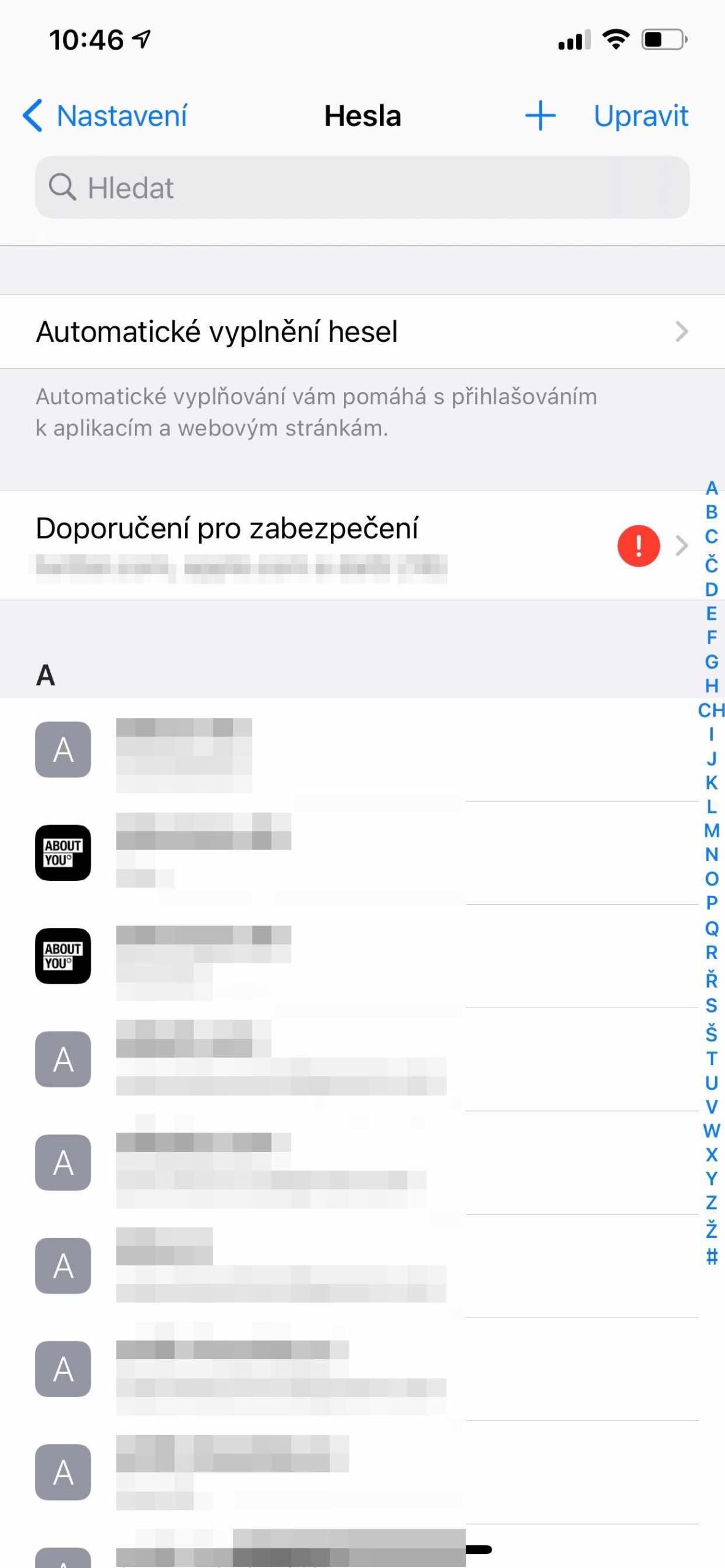 Jak sdílet hesla z iPhonu AirDropem