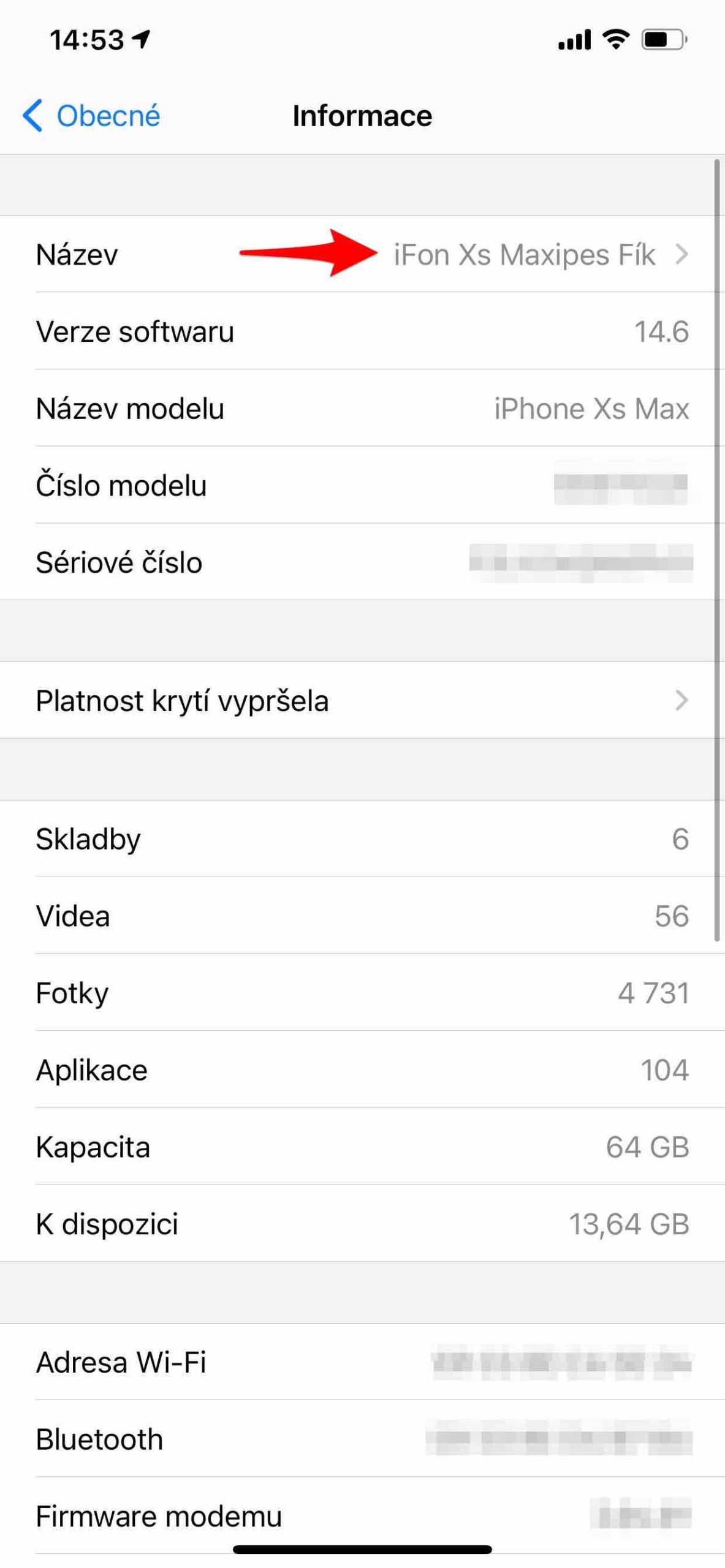 internetové připojení