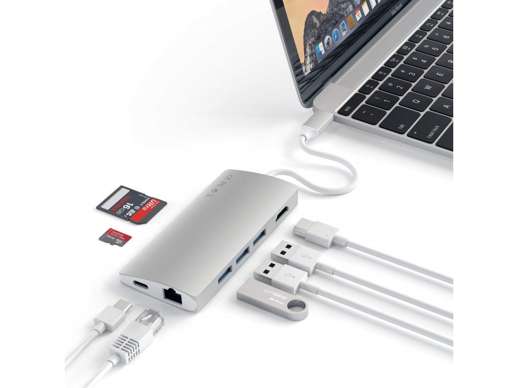 Satechi USB C Multi Port Adapter V2 3
