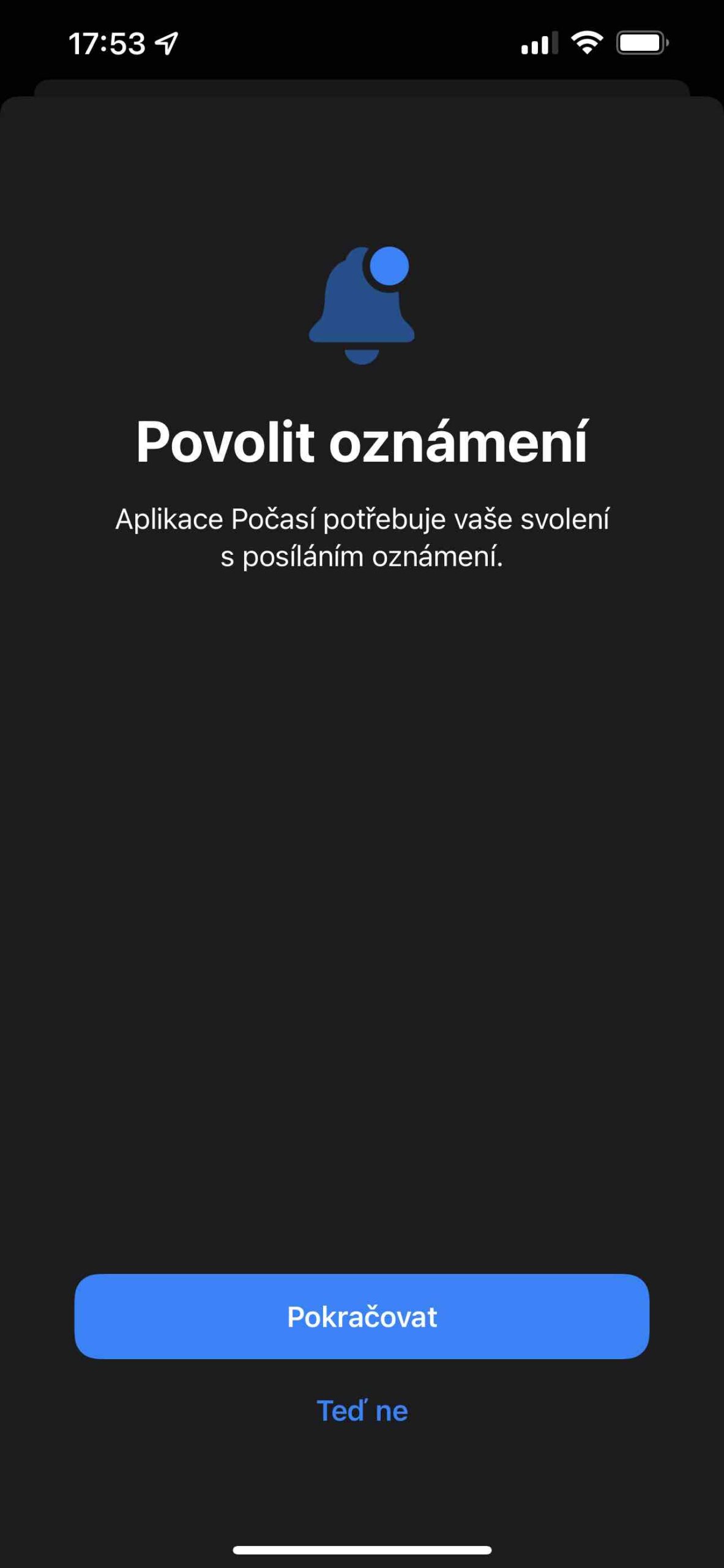 Počasí