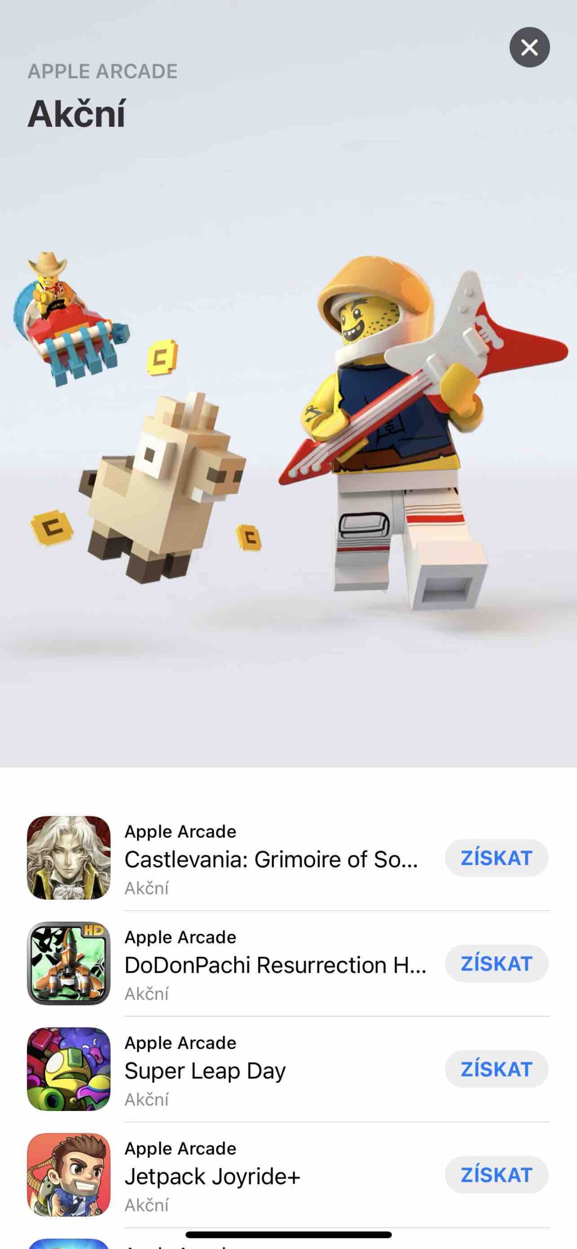 Apple Arcade 2 obchod s aplikacemi
