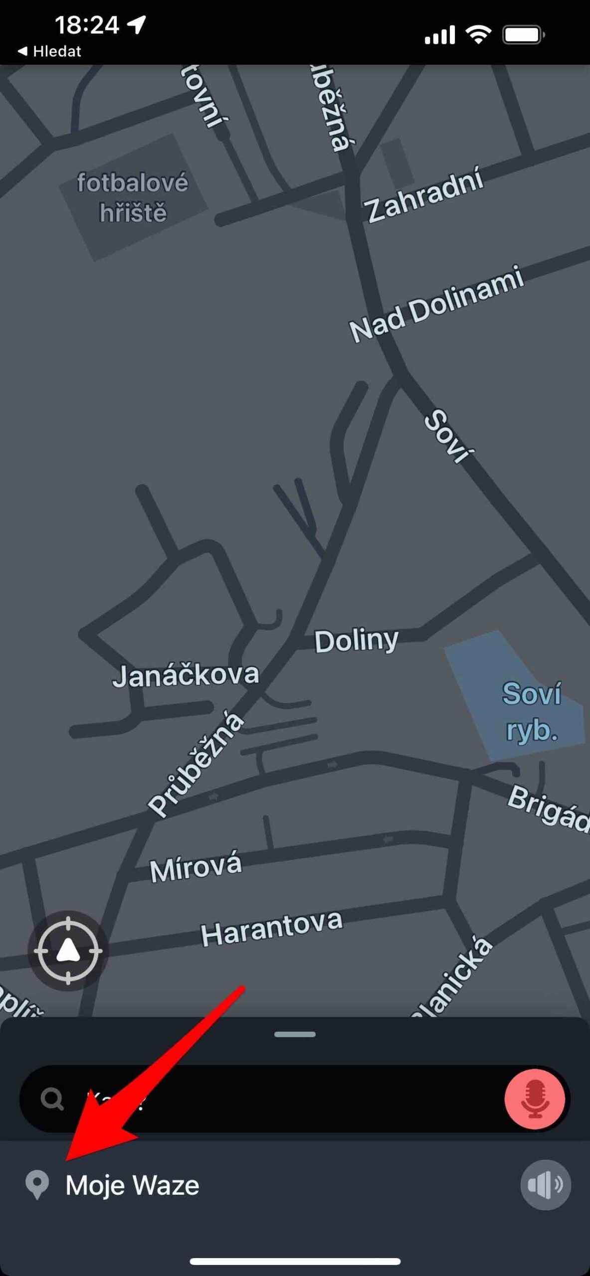 Waze 1 navigace