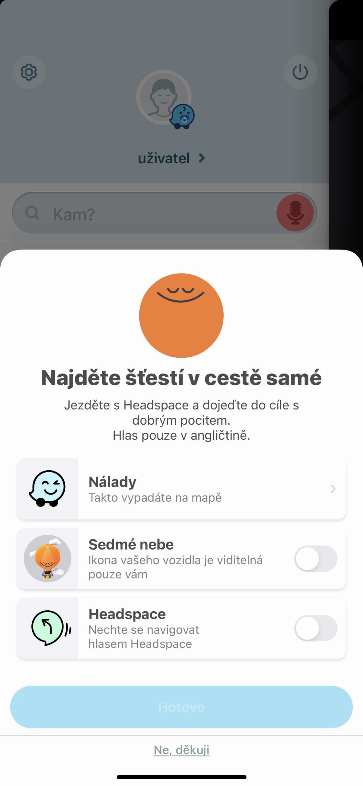 Waze 3 navigace