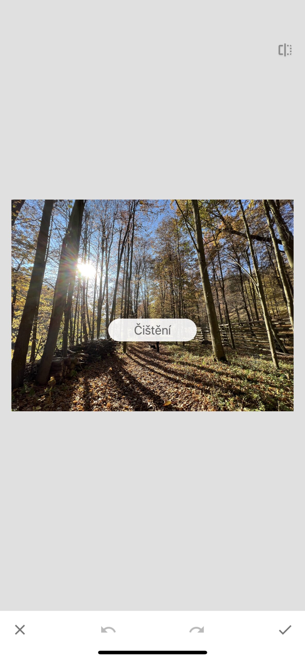 Snapseed 6 retuš fotografie
