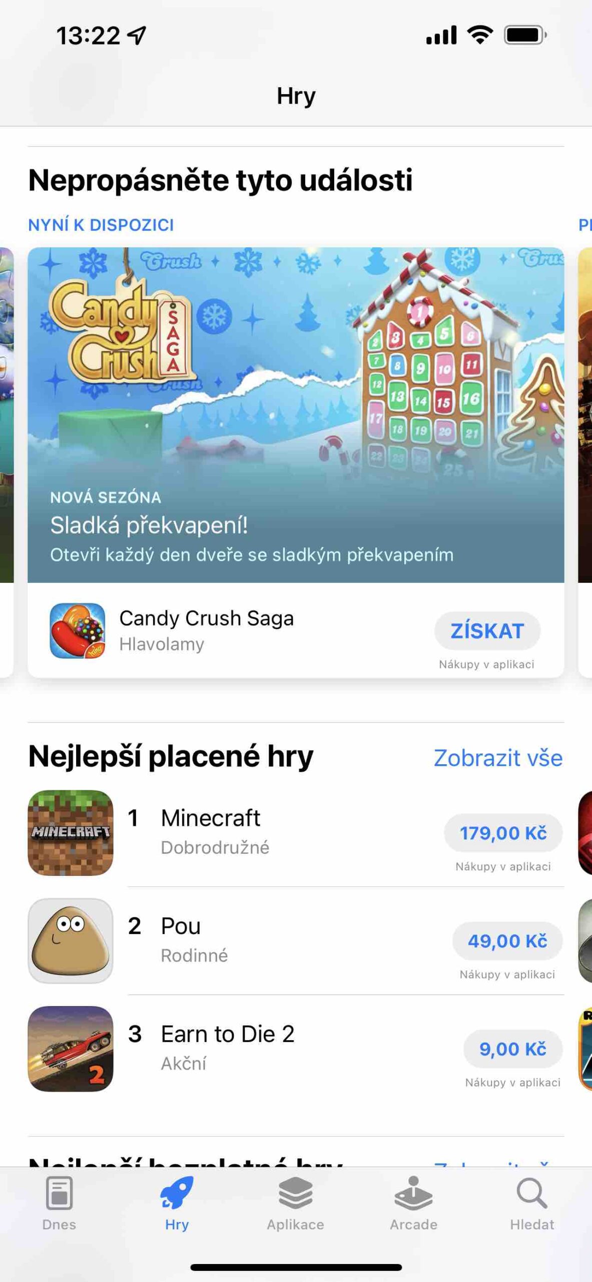 App store 2 slevy