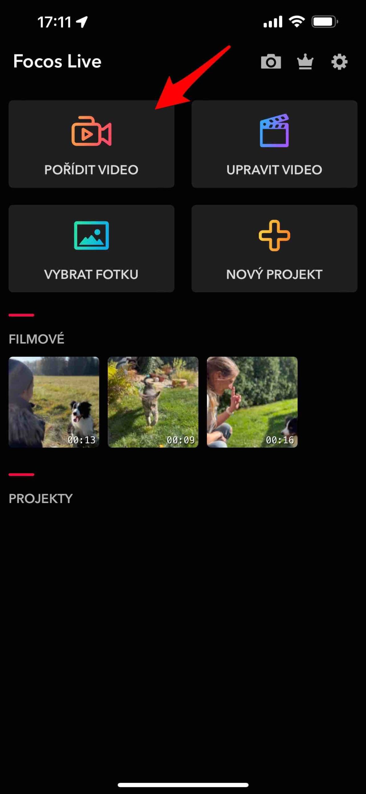 Focos 1 Cinematic Mode